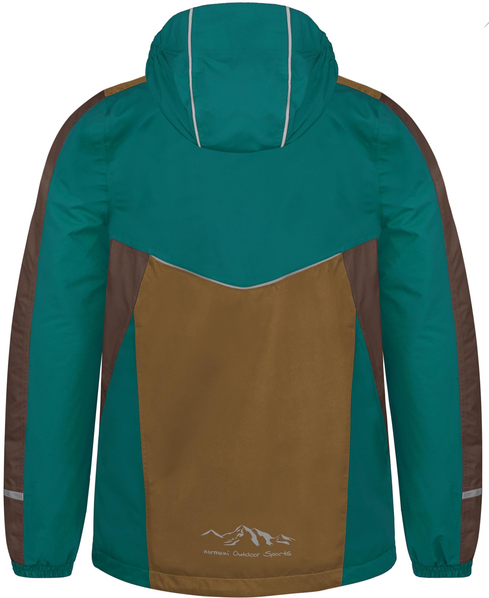 Kinder Regenjacke - Ungefütterte wasserdichte Outdoorjacke Sommerjacke mi Kapuze