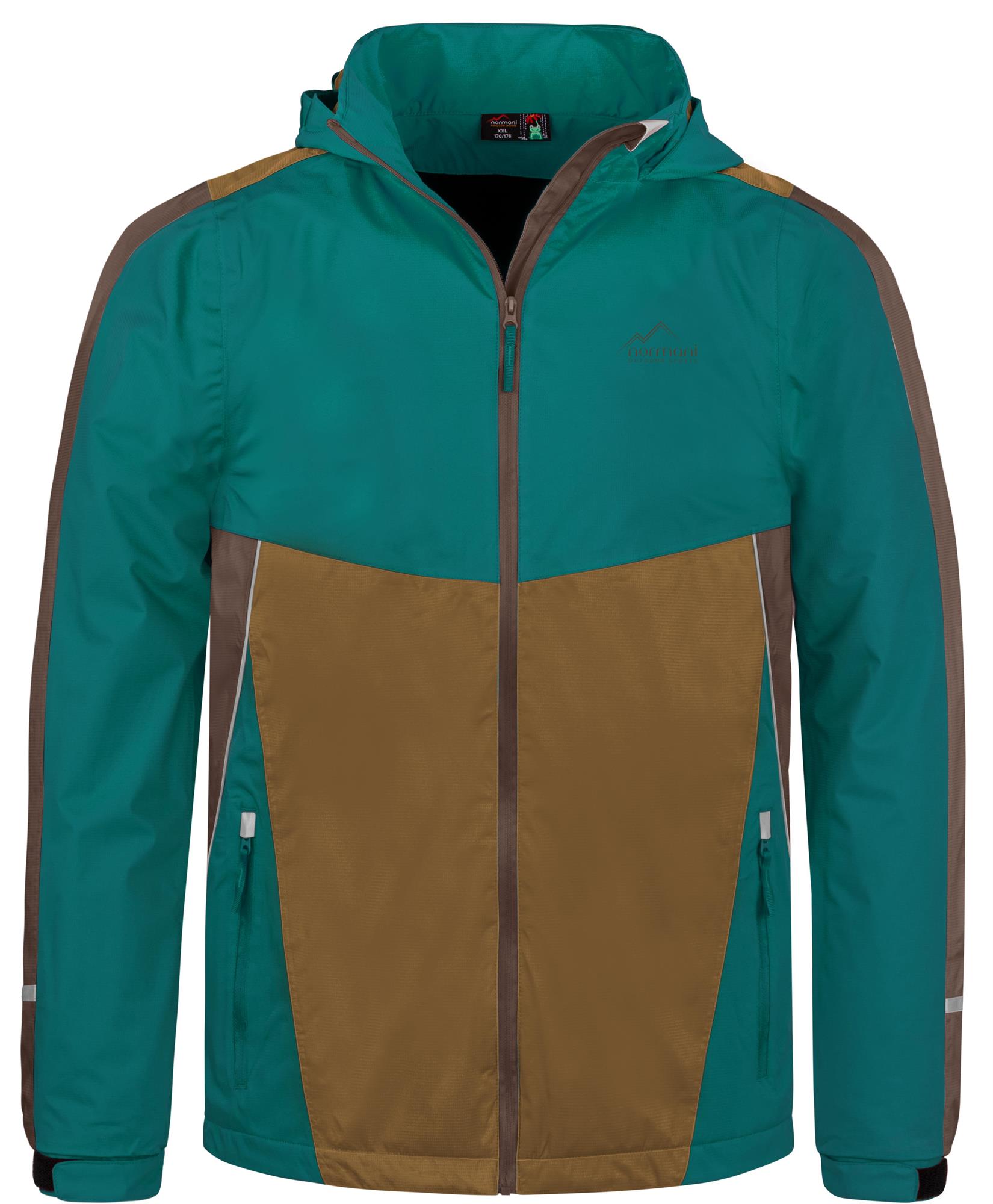 Kinder Regenjacke - Ungefütterte wasserdichte Outdoorjacke Sommerjacke mi Kapuze