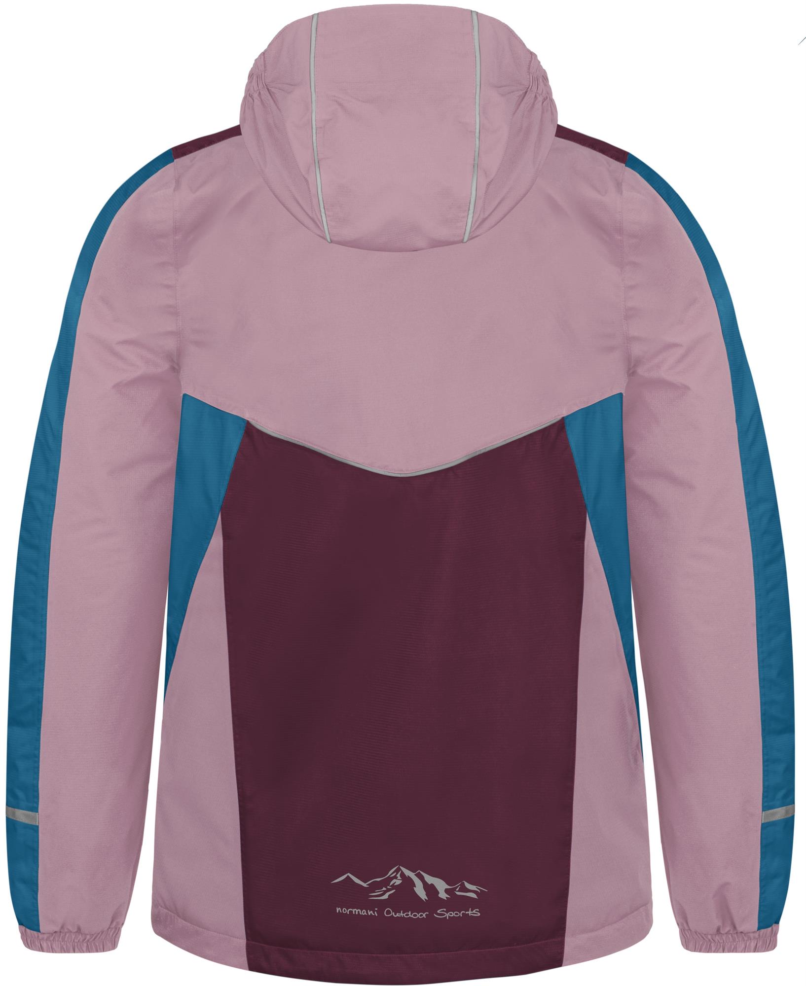 Kinder Regenjacke - Ungefütterte wasserdichte Outdoorjacke Sommerjacke mi Kapuze