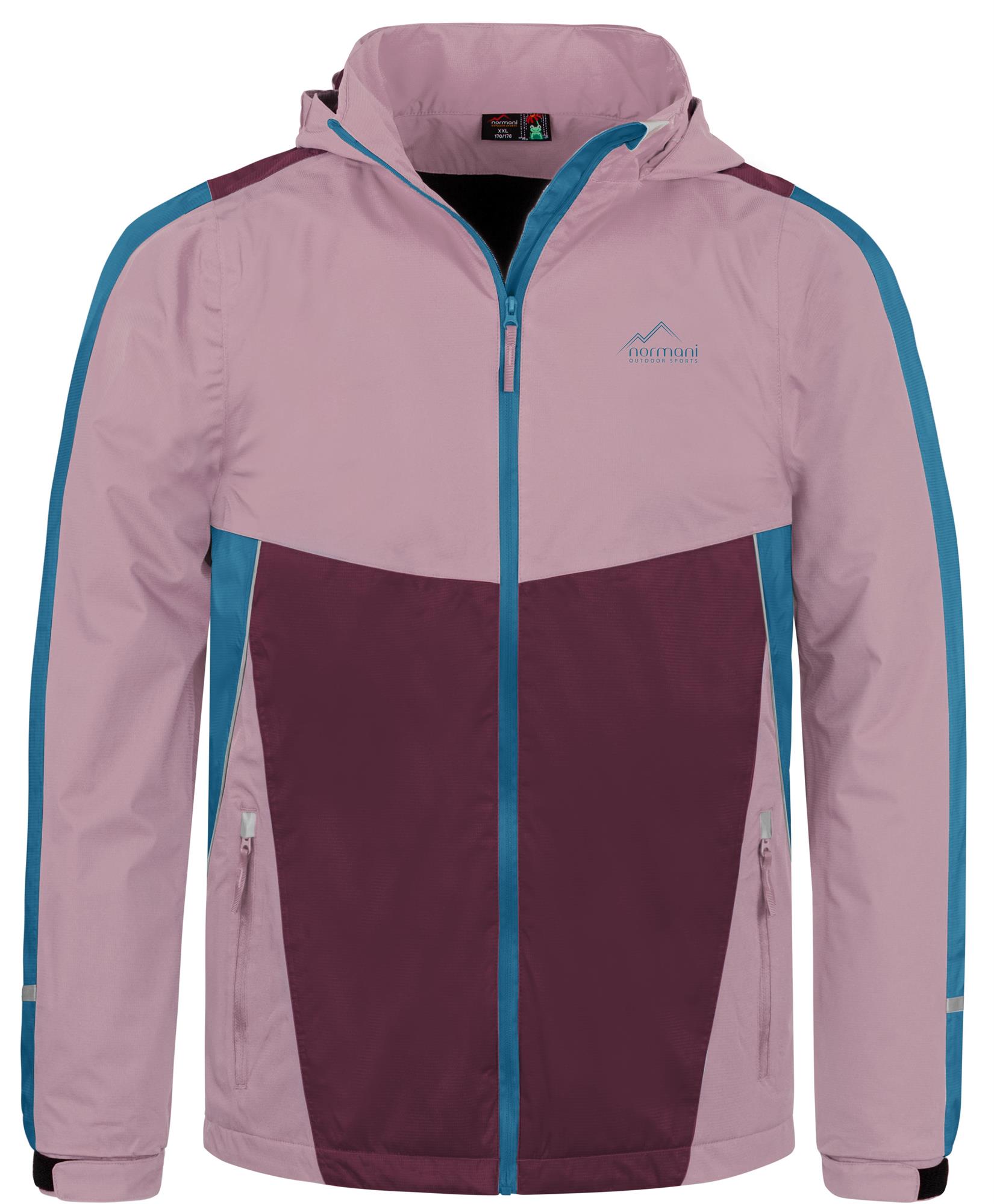 Kinder Regenjacke - Ungefütterte wasserdichte Outdoorjacke Sommerjacke mi Kapuze