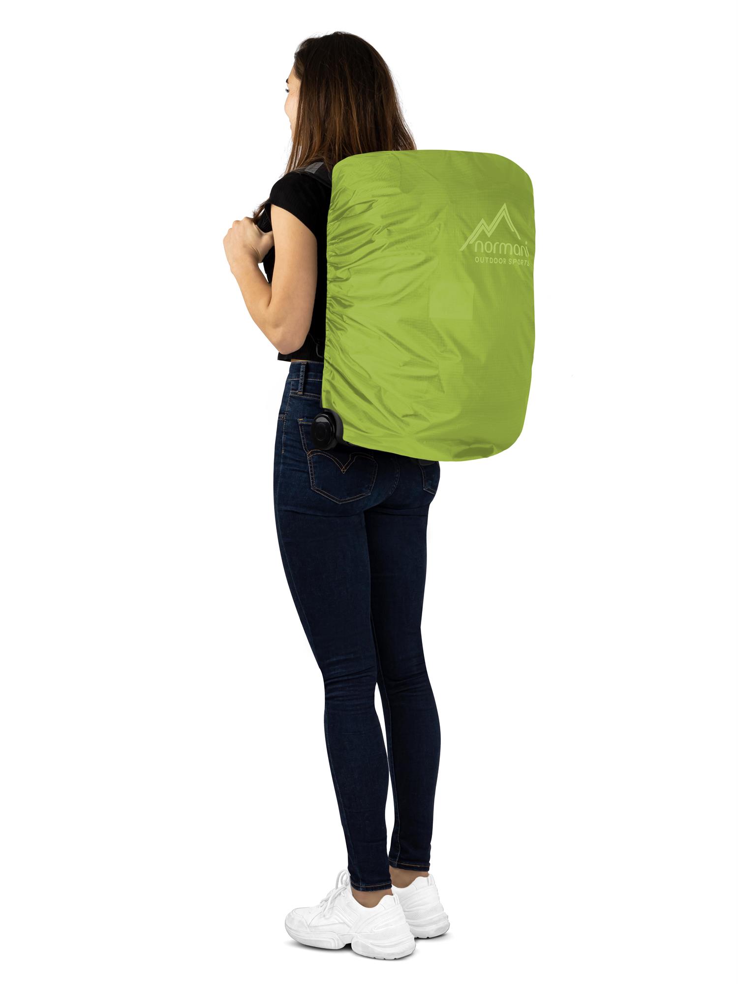 Rucksack mit Trolleyfunktion und Regenüberzug - Handgepäck 37 L 50x37x20 cm - Bild 20 von 41