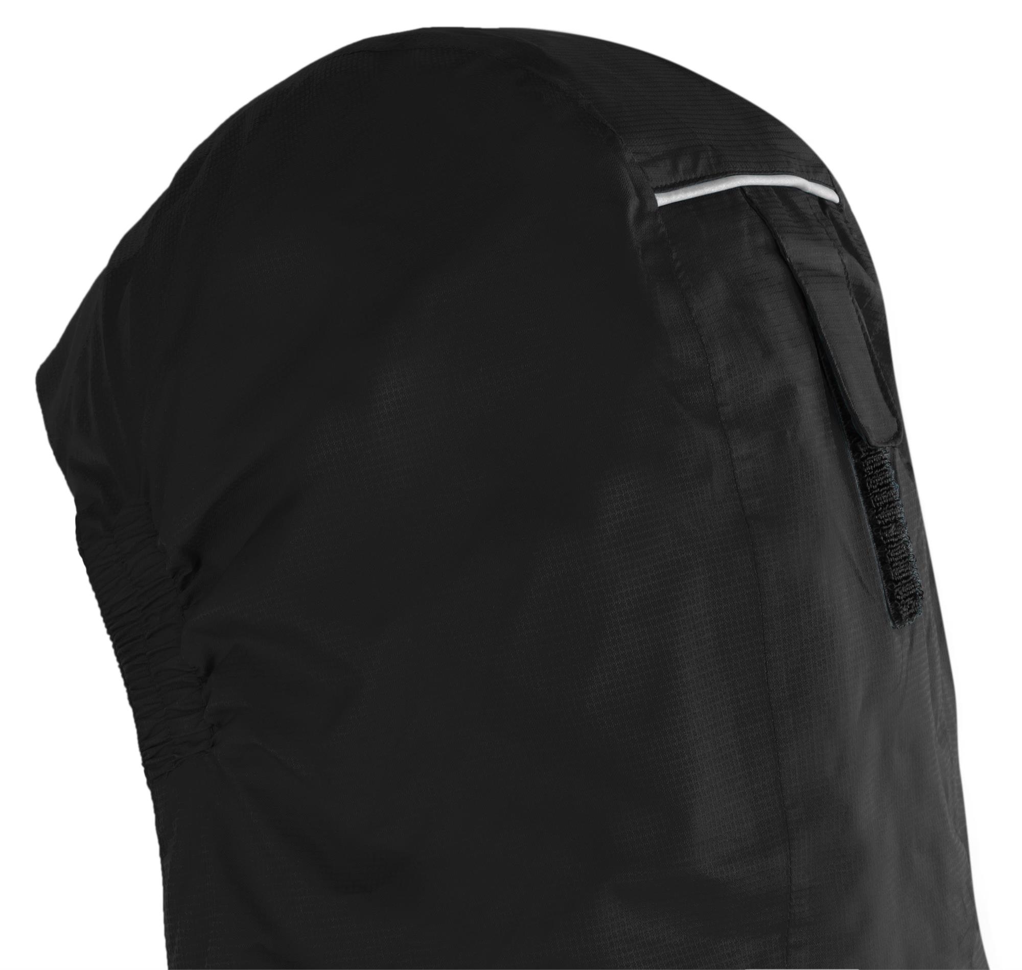 Unisex Kinder wasserdichte Regenjacke Regenmantel mit Kapuze und Reflektoren