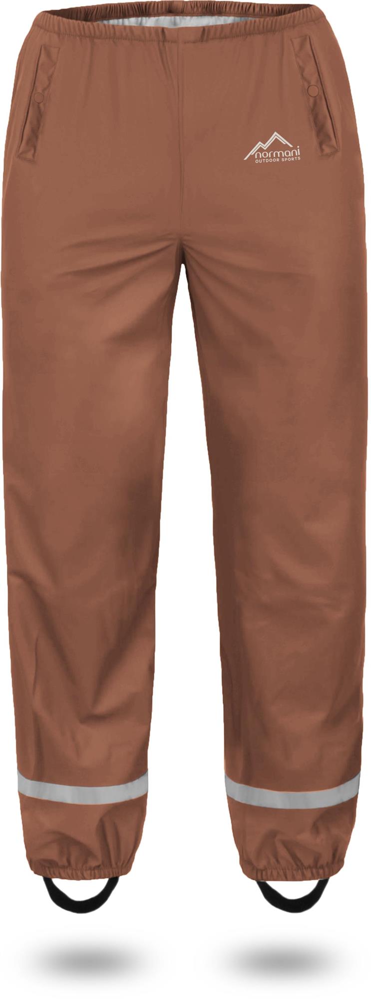 Kinder Regenhose - Wasserdichte Kinderhose Matschhose Spielhose mit 3M Reflektor