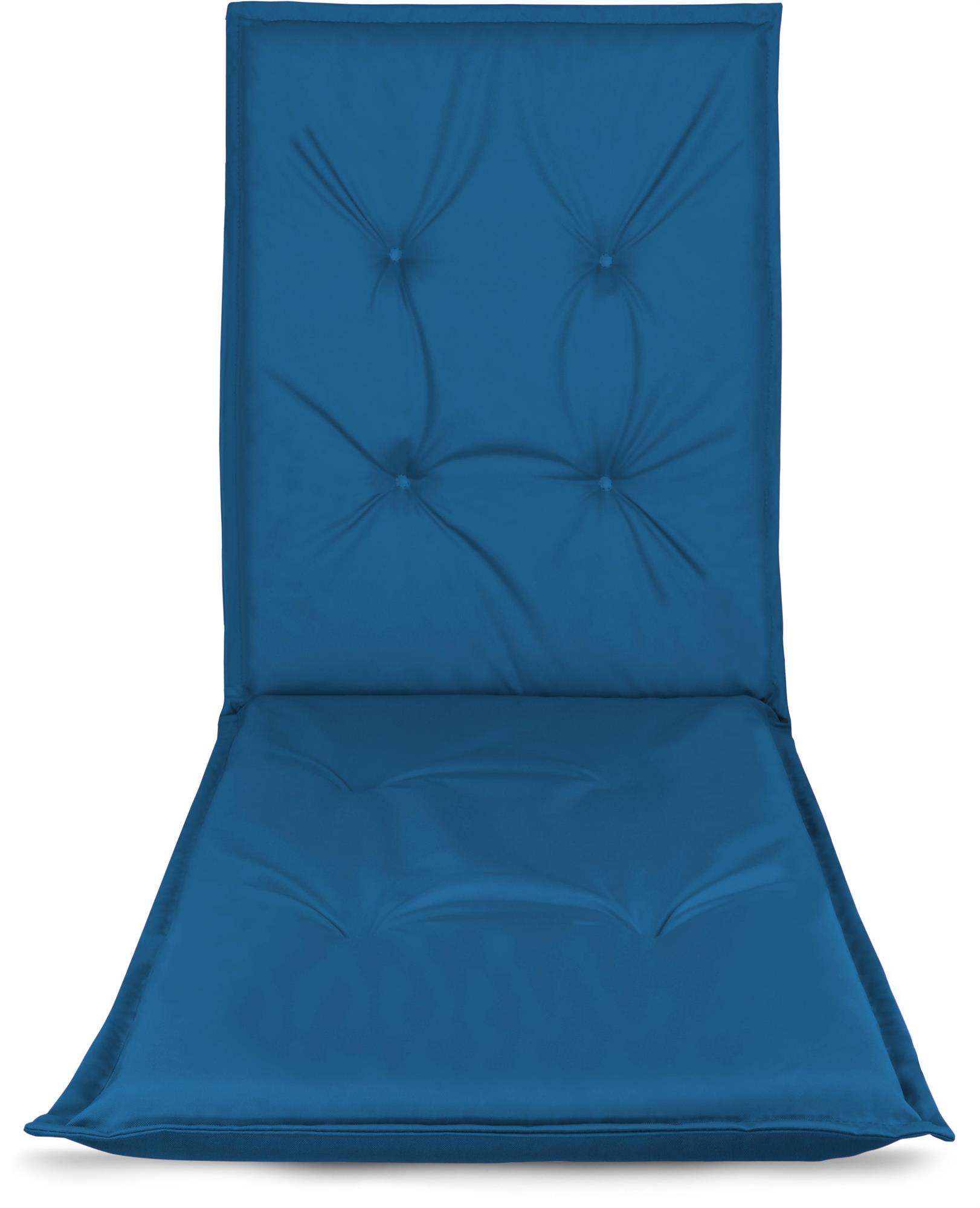 2 Gartenliegen Auflagen für Sonnenliegen - Wasserdichte Liege-polster 195x55 cm