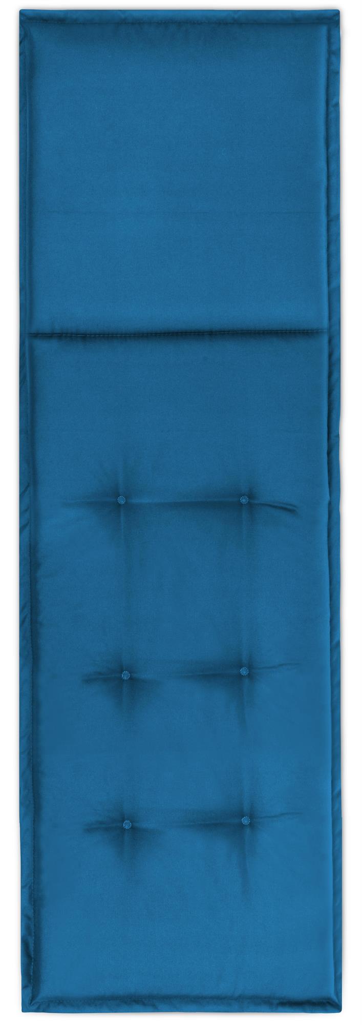 2 Gartenliegen Auflagen für Sonnenliegen - Wasserdichte Liege-polster 195x55 cm