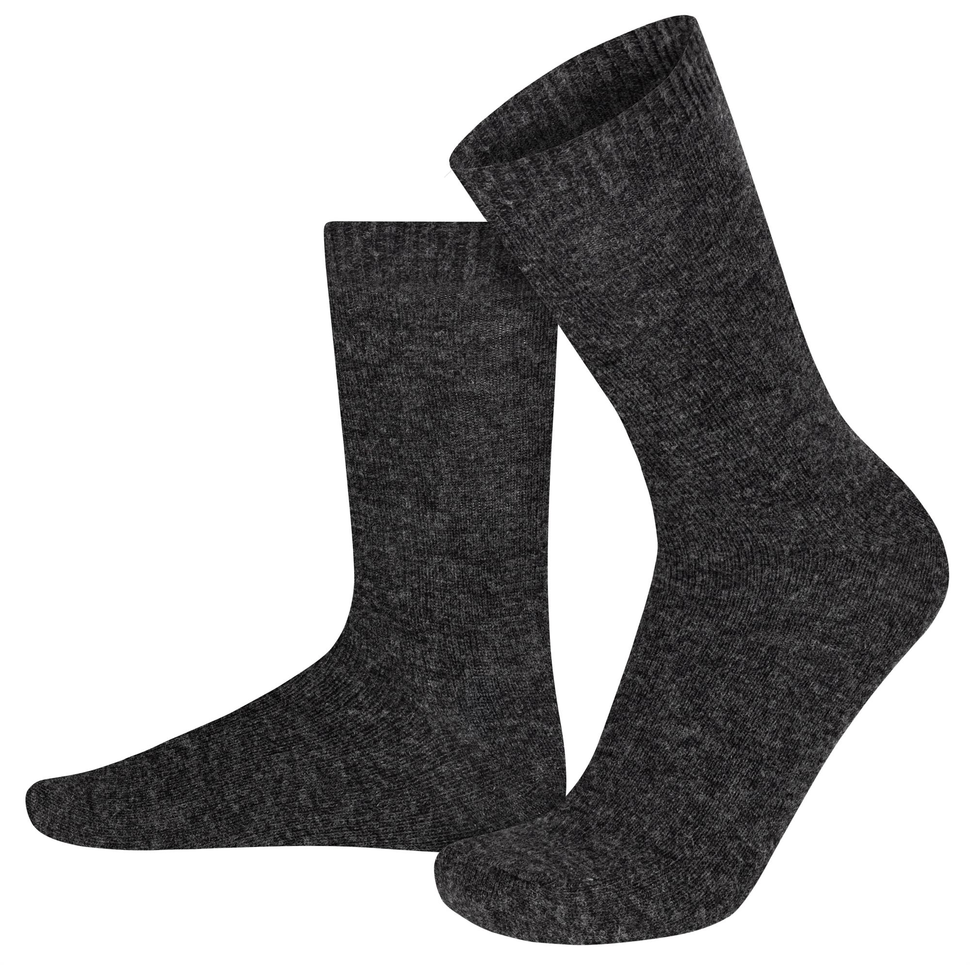 3 Klassische super weiche Socken aus Cashmere und Merinowolle mit Komfortbund - Bild 8 von 19