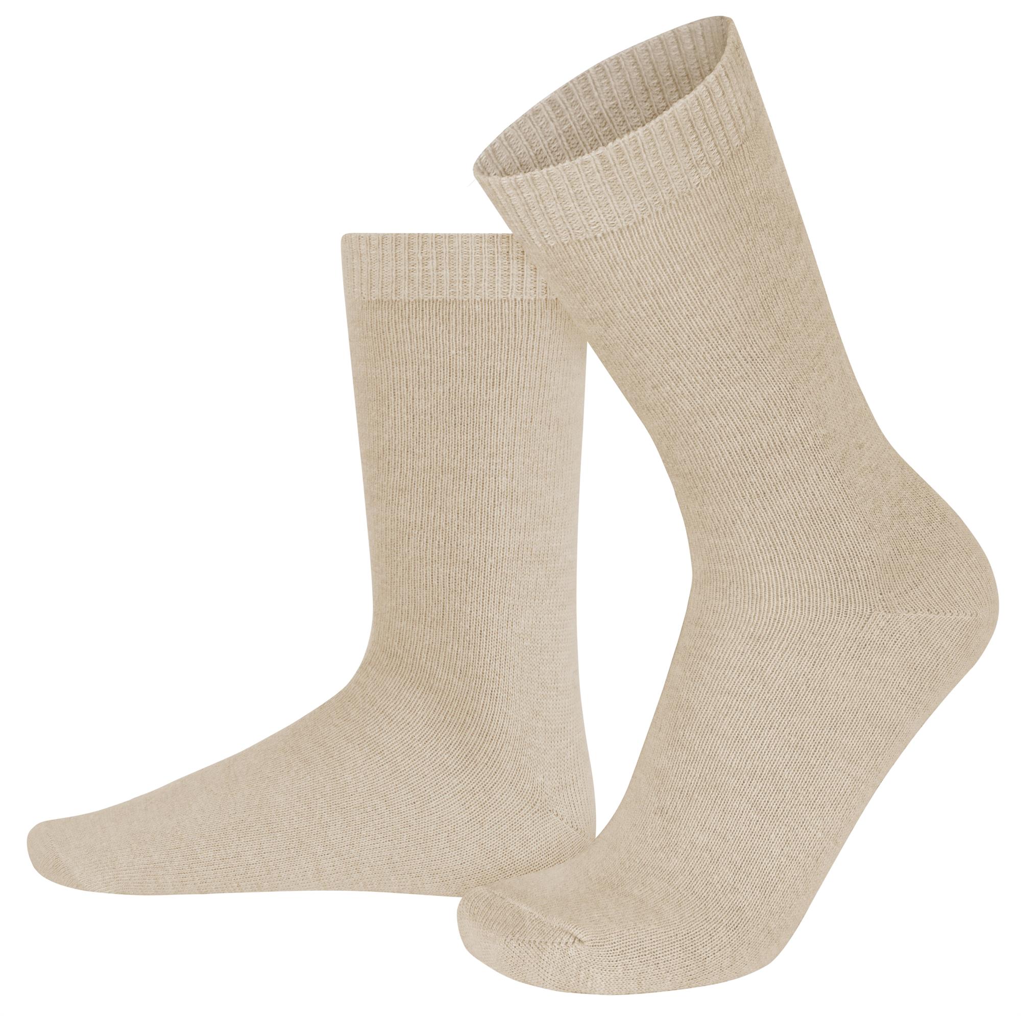 3 Klassische super weiche Socken aus Cashmere und Merinowolle mit Komfortbund - Bild 14 von 19