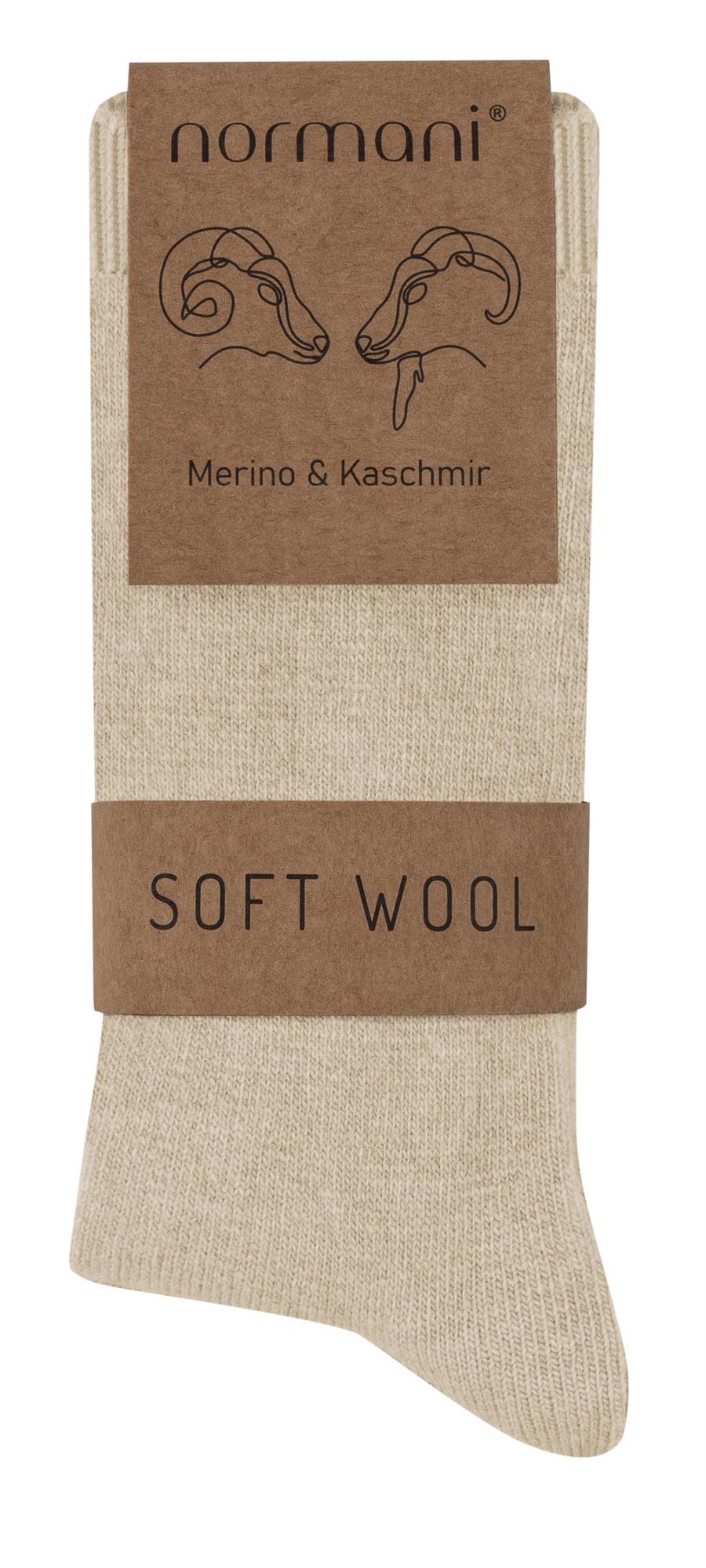 3 Klassische super weiche Socken aus Cashmere und Merinowolle mit Komfortbund - Bild 15 von 19