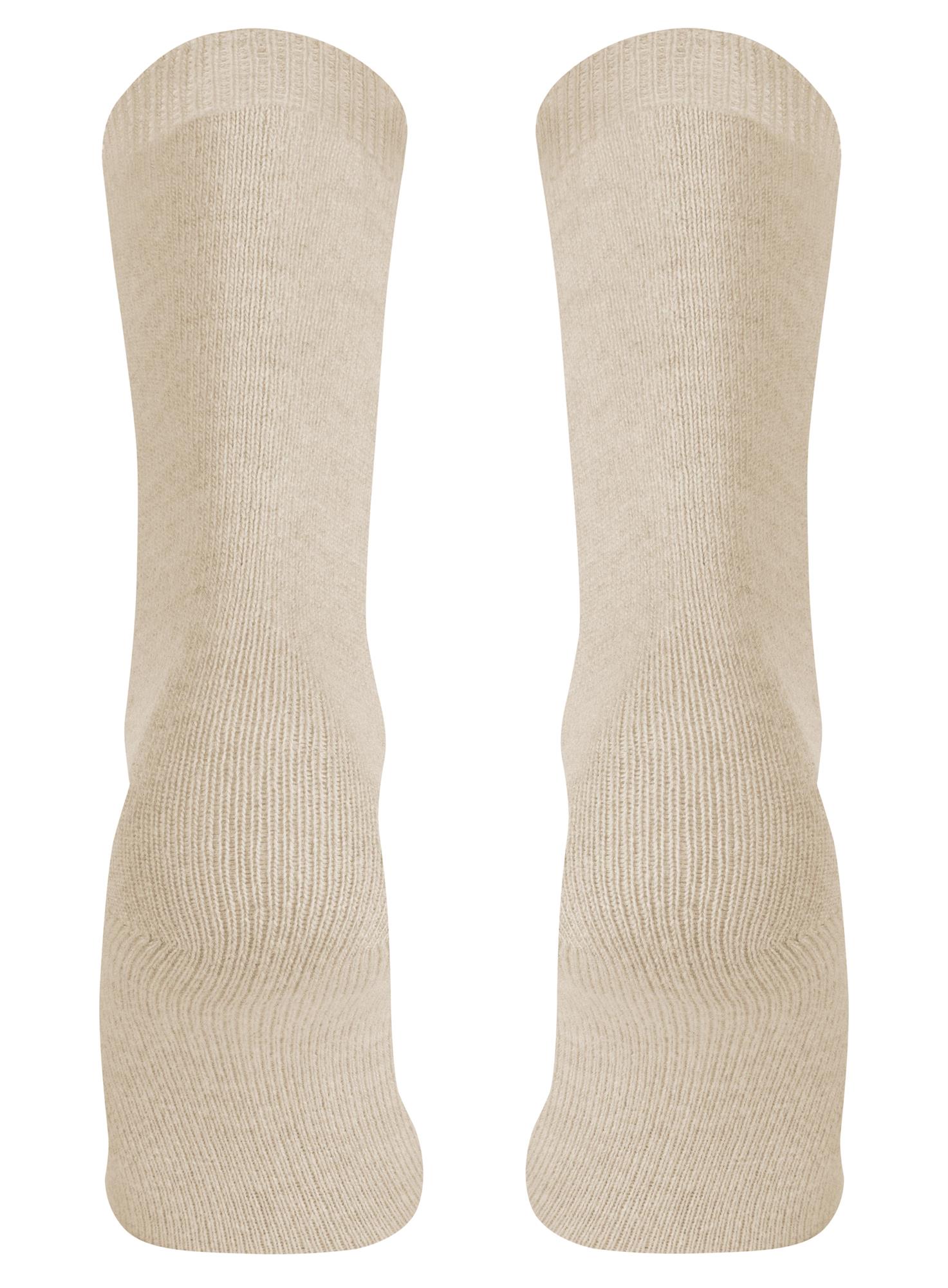 3 Klassische super weiche Socken aus Cashmere und Merinowolle mit Komfortbund - Bild 17 von 19