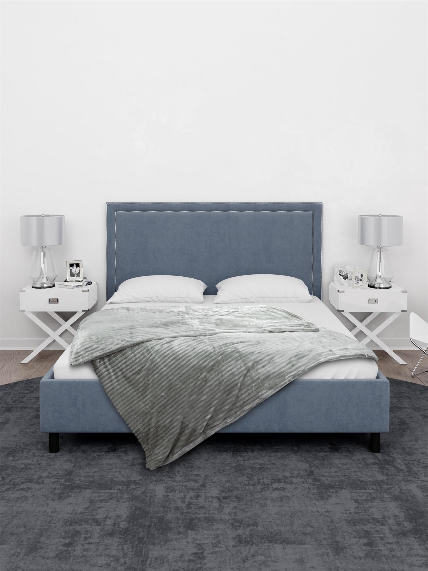 Bettdeckenbezug - Bettdecke aus flauschigem Teddy-Fleece Flanell (135x200 cm)