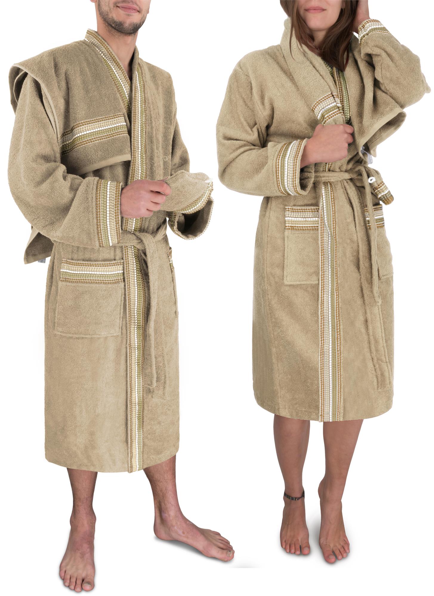 Bademantel „Lean“ aus 100 % Bio-Baumwolle für Damen und Herren - Bild 51 von 54