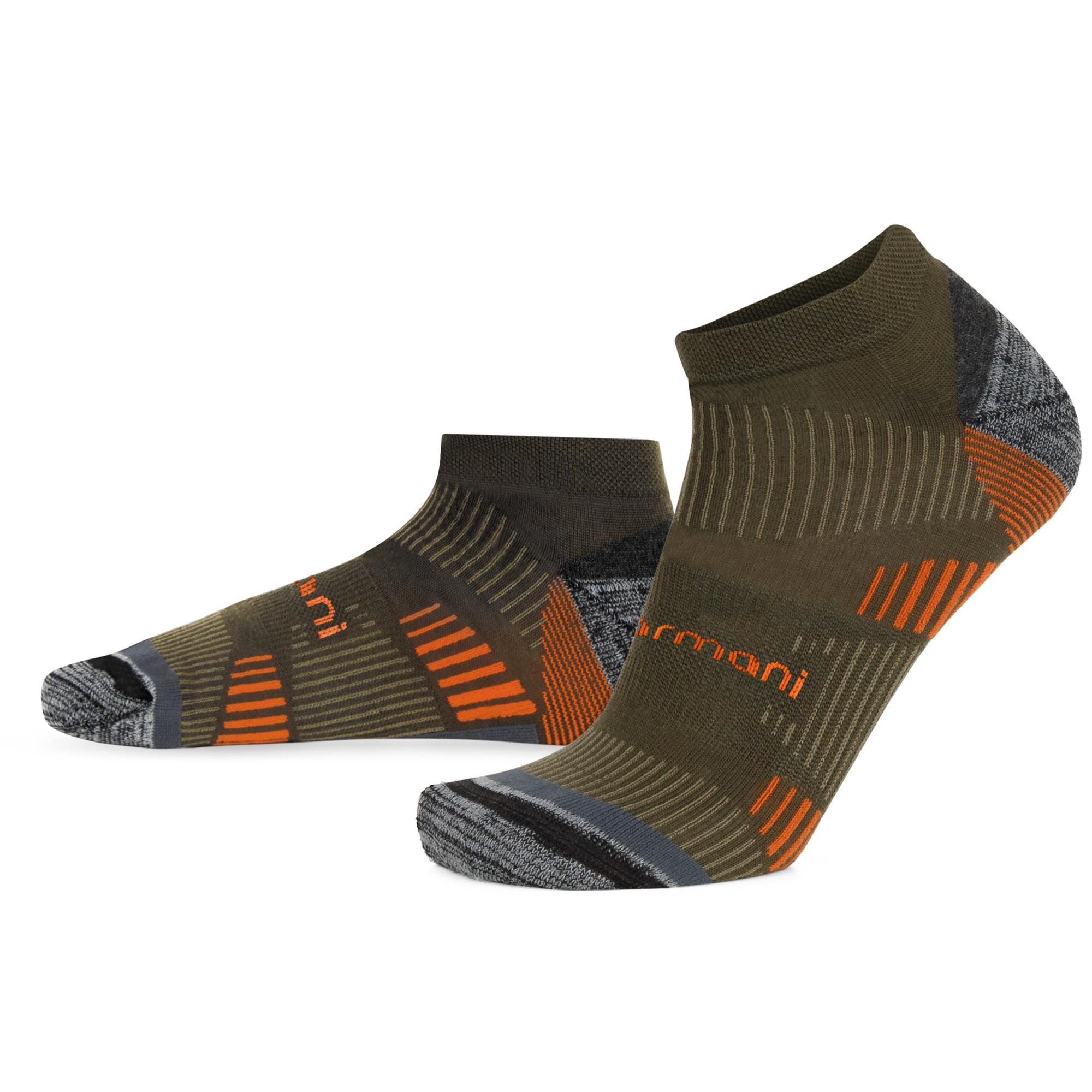 2 Paar Sneaker Socken Trekkingssneaker Wandersneaker aus Merinowolle Unisex - Bild 9 von 15