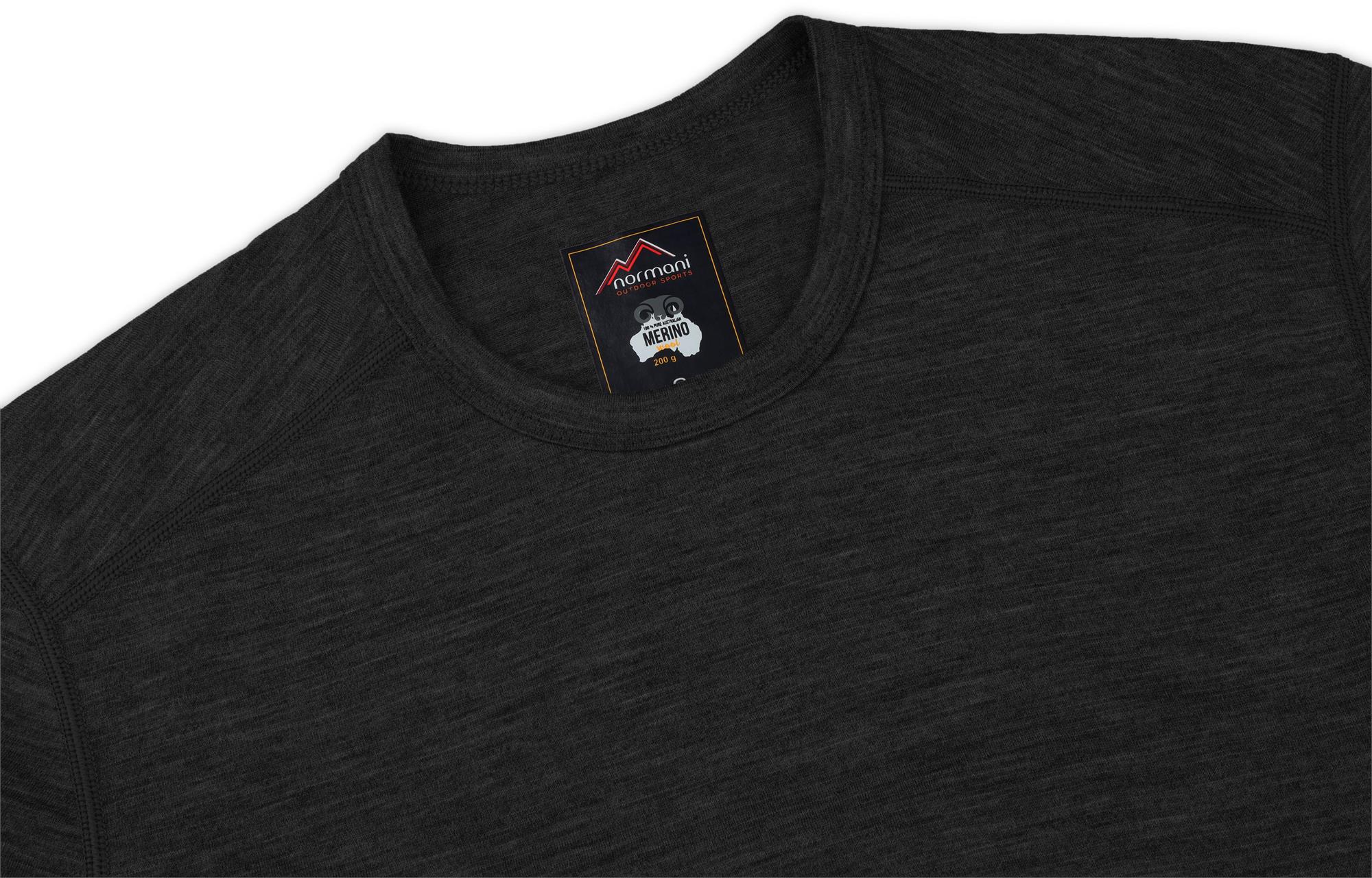 Herren Merino T-Shirt Kurzarm Short Sleeve Oberteil aus 100 Bio Merinowolle