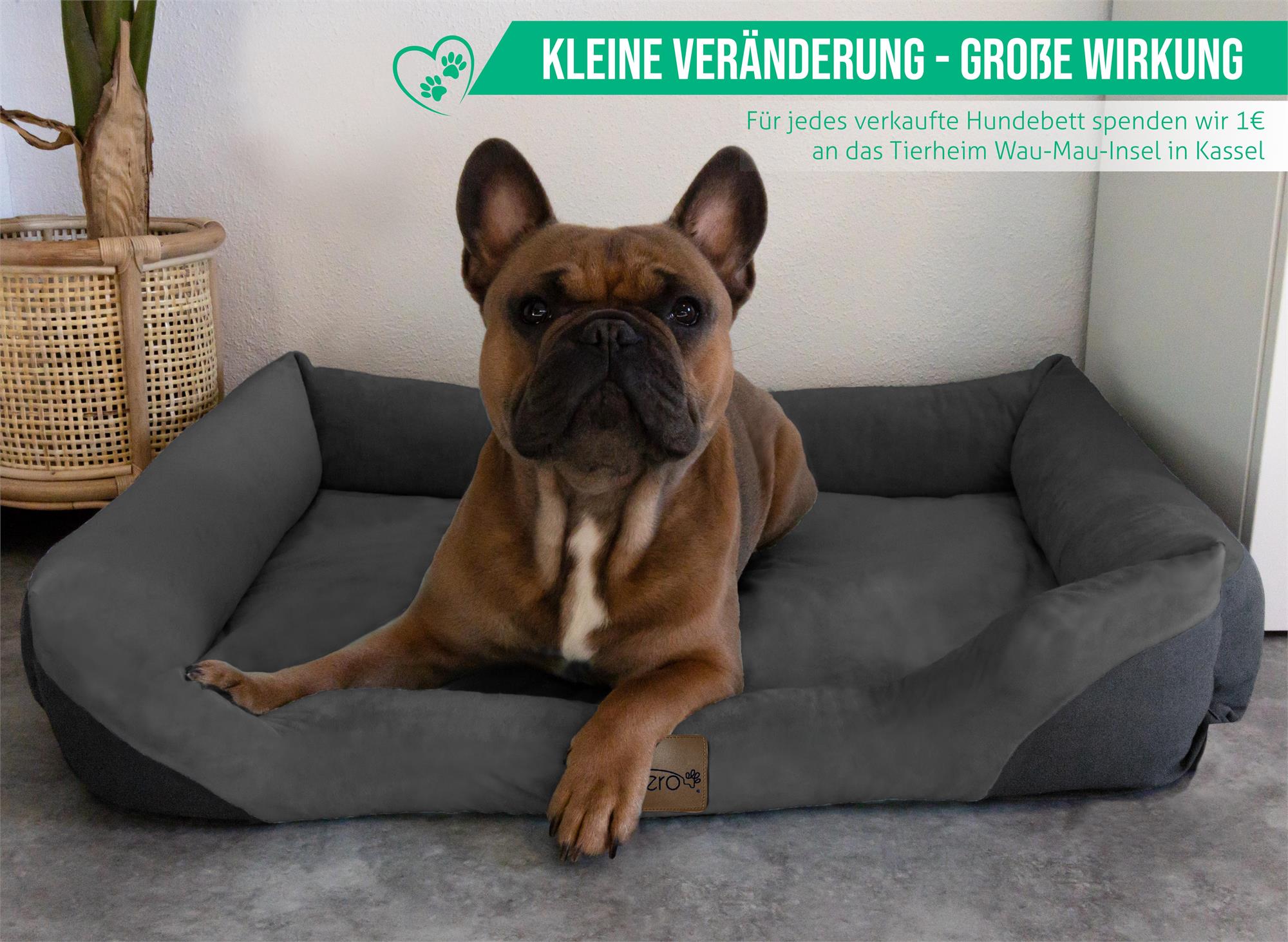 Hundebett Hundekorb für kleine bis große Hunde Tierbett waschbar bei 95 mit RV