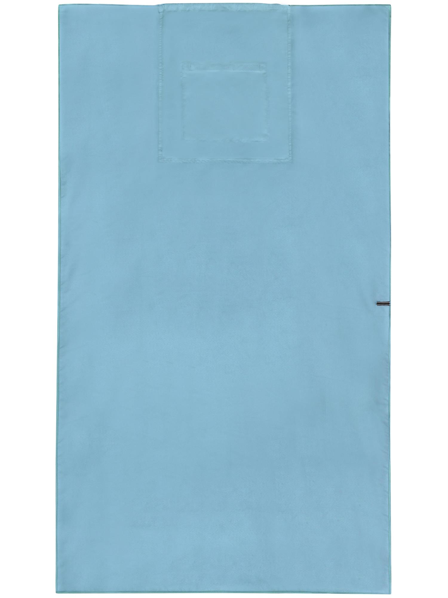 Strandhandtuch mit Rucksackfunktion - großes Handtuch 90x170 cm Badetuch - Bild 4 von 43