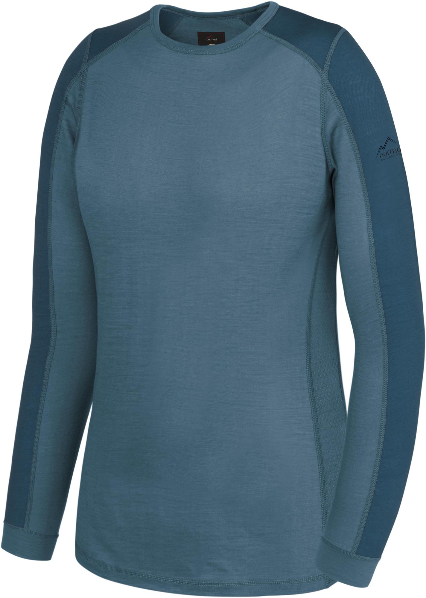 Ultraleichtes Damen Merino Sommer Langarm Shirt Outdoor Pullover Sportshirt - Bild 8 von 21