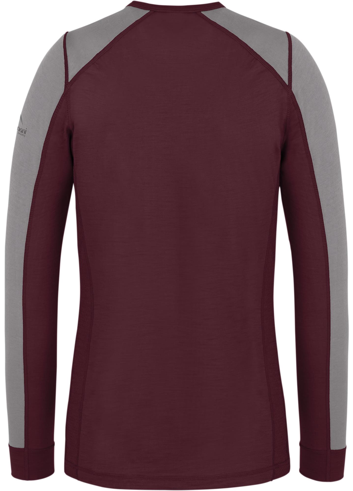 Ultraleichtes Damen Merino Sommer Langarm Shirt Outdoor Pullover Sportshirt - Bild 14 von 21