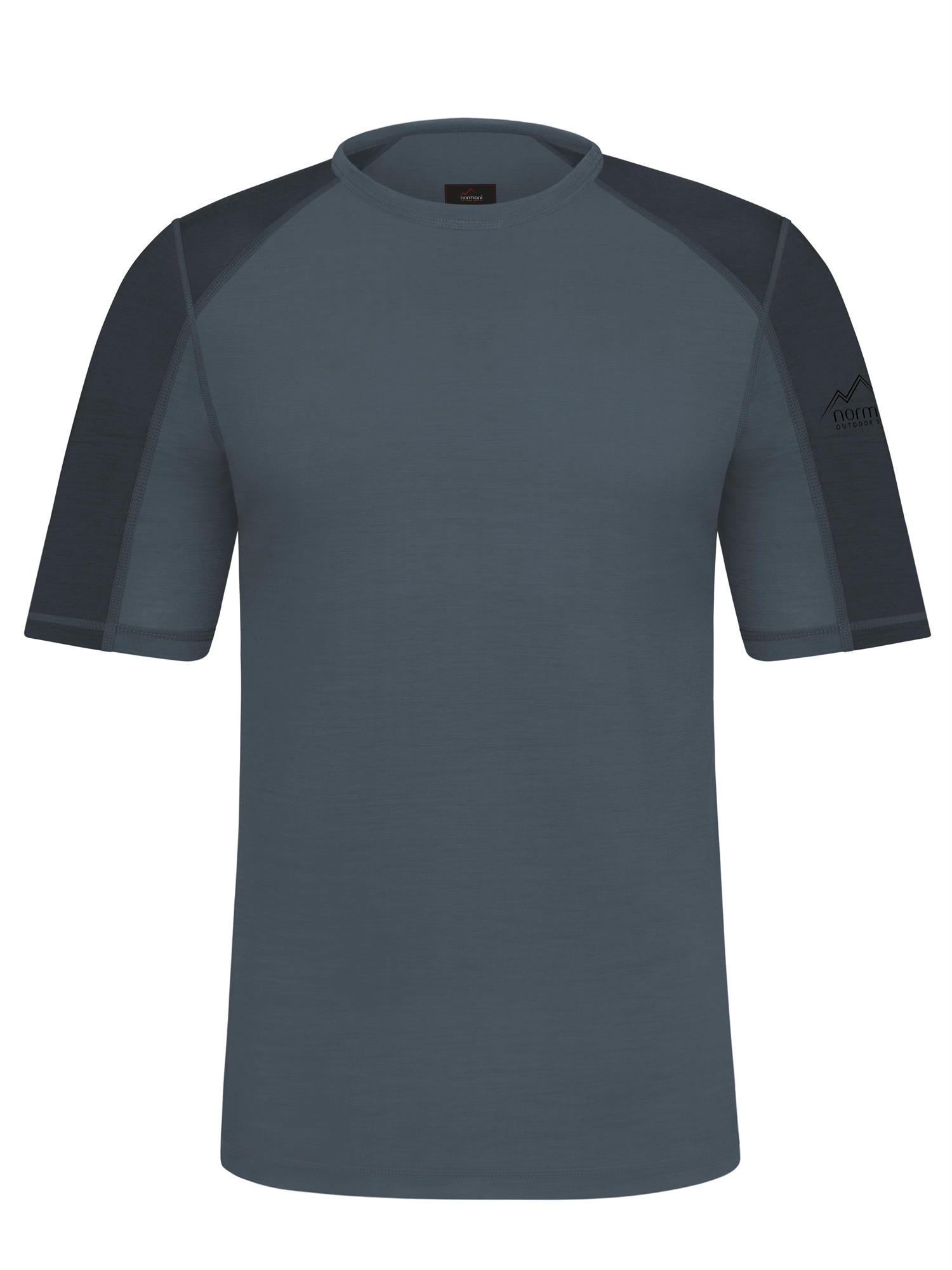 Herren Merino Sommer T-Shirt Kurzarm Shirt Outdoo Funktionsoberteil Halbarmshirt
