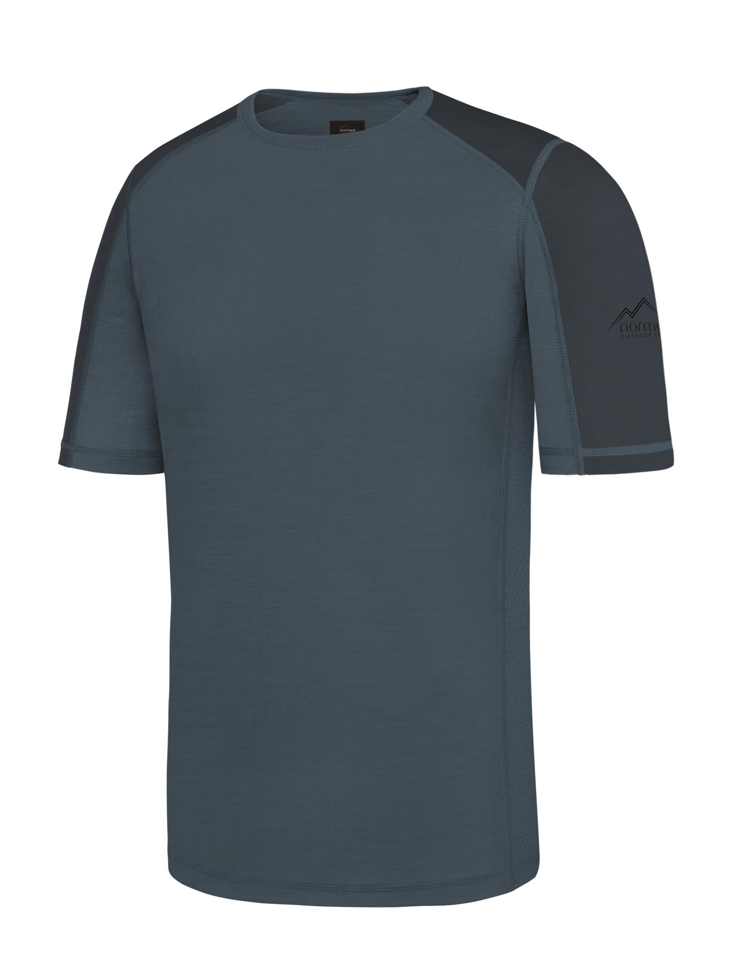 Herren Merino Sommer T-Shirt Kurzarm Shirt Outdoo Funktionsoberteil Halbarmshirt