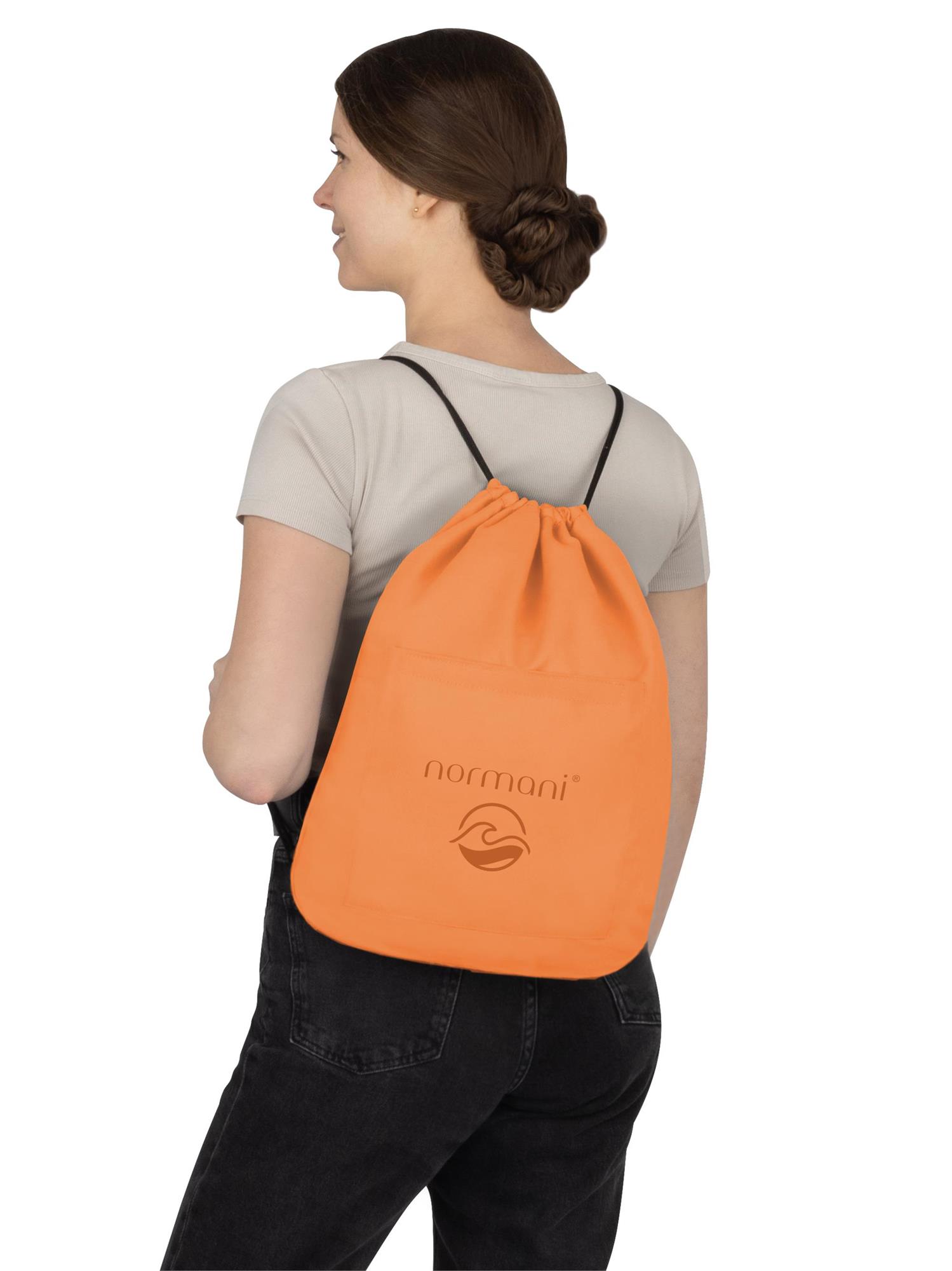 Strandhandtuch mit Rucksackfunktion - großes Handtuch 90x170 cm Badetuch - Bild 13 von 43
