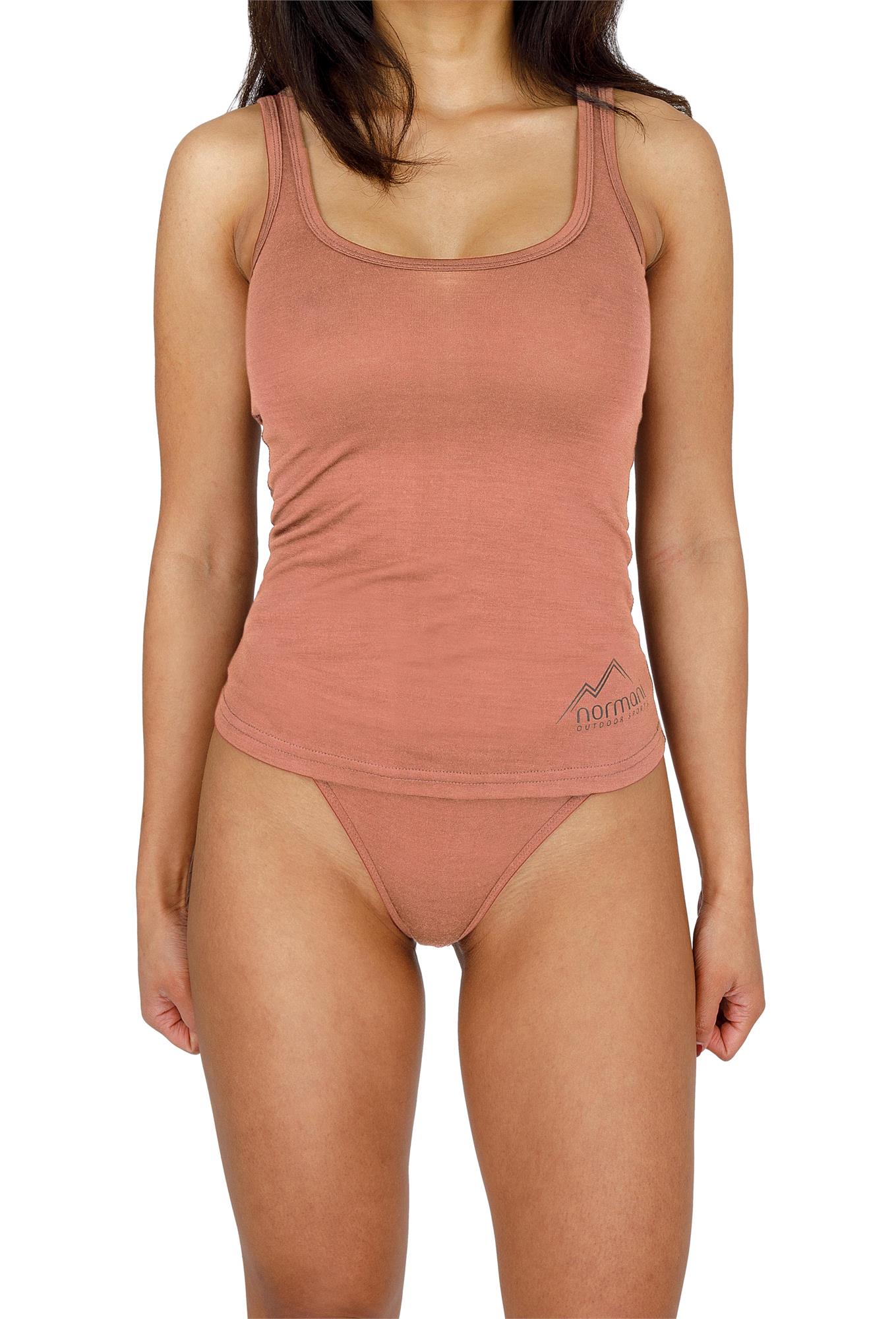 Damen Merino Tanktop Unterhemd Unterwäsche aus 100% Bio-Merinowolle - Bild 11 von 22