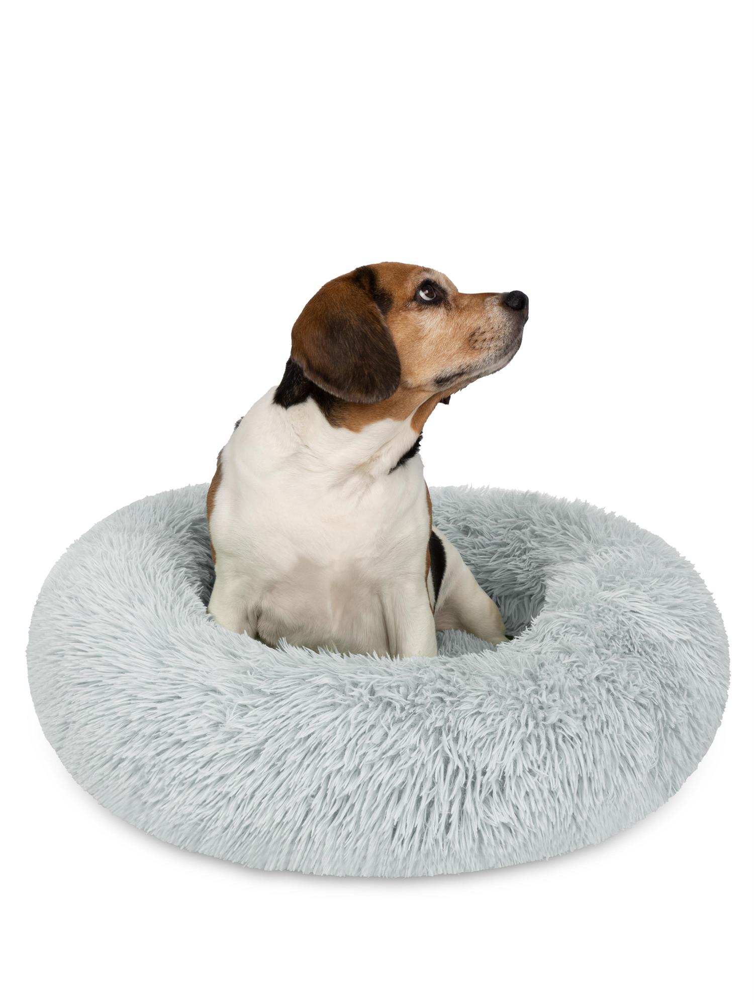 Rundes Hundebett für große und kleine Hunde - Ergonomisches Hundekissen Donut - Bild 13 von 29