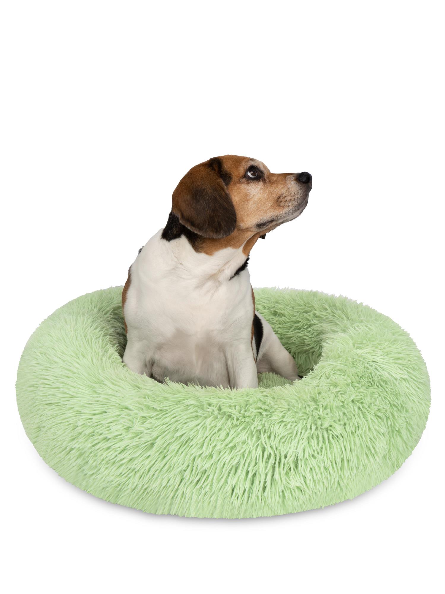 Rundes Hundebett für große und kleine Hunde - Ergonomisches Hundekissen Donut - Bild 27 von 29