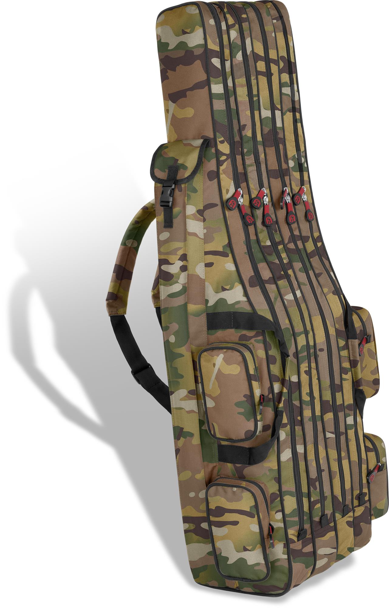 Rutentasche Angeltasche für 8 Ruten - Rutenfutteral Angelkoffer Angelrutentasche - Bild 74 von 91