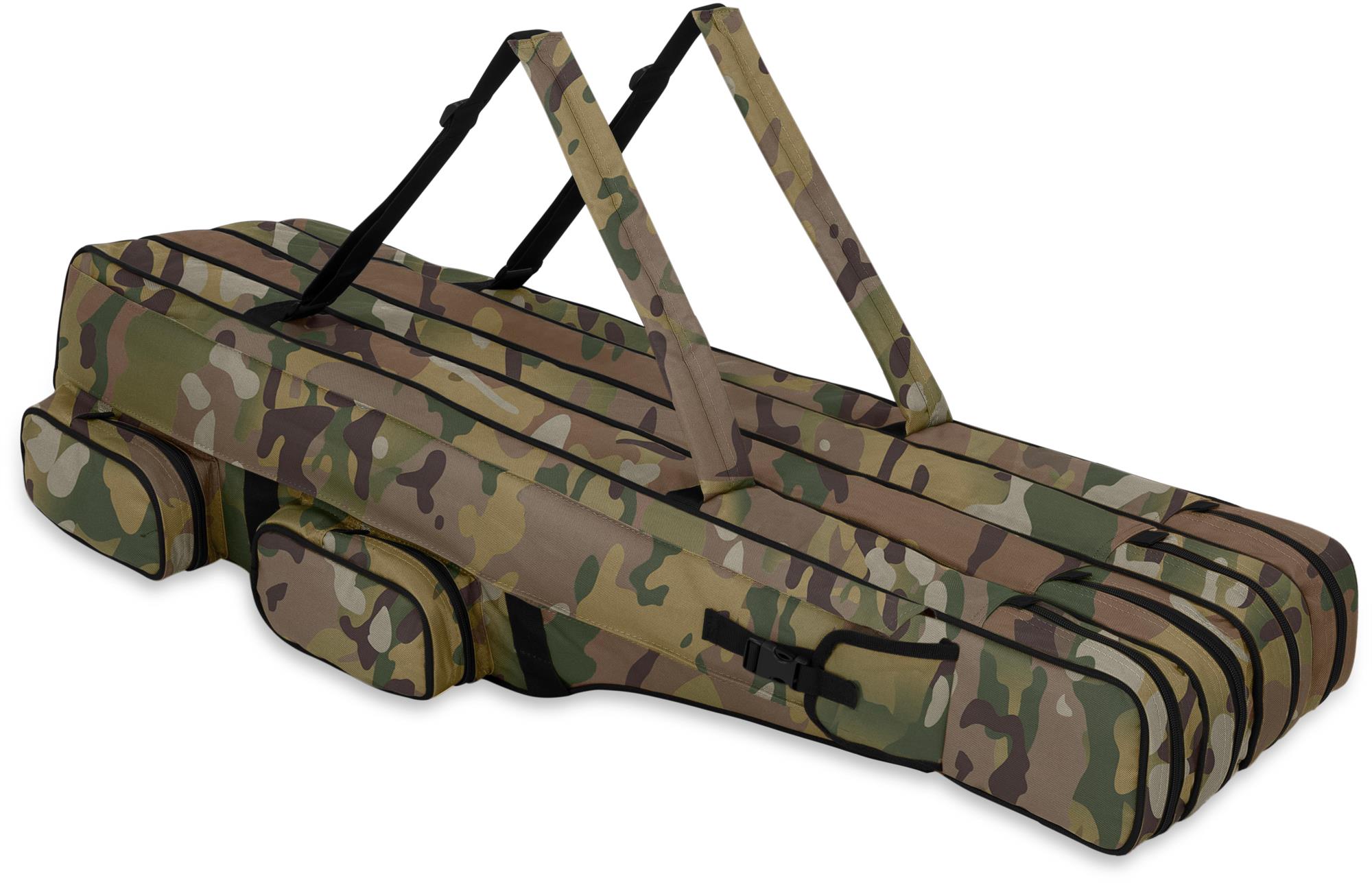 Rutentasche Angeltasche für 8 Ruten - Rutenfutteral Angelkoffer Angelrutentasche - Bild 77 von 91