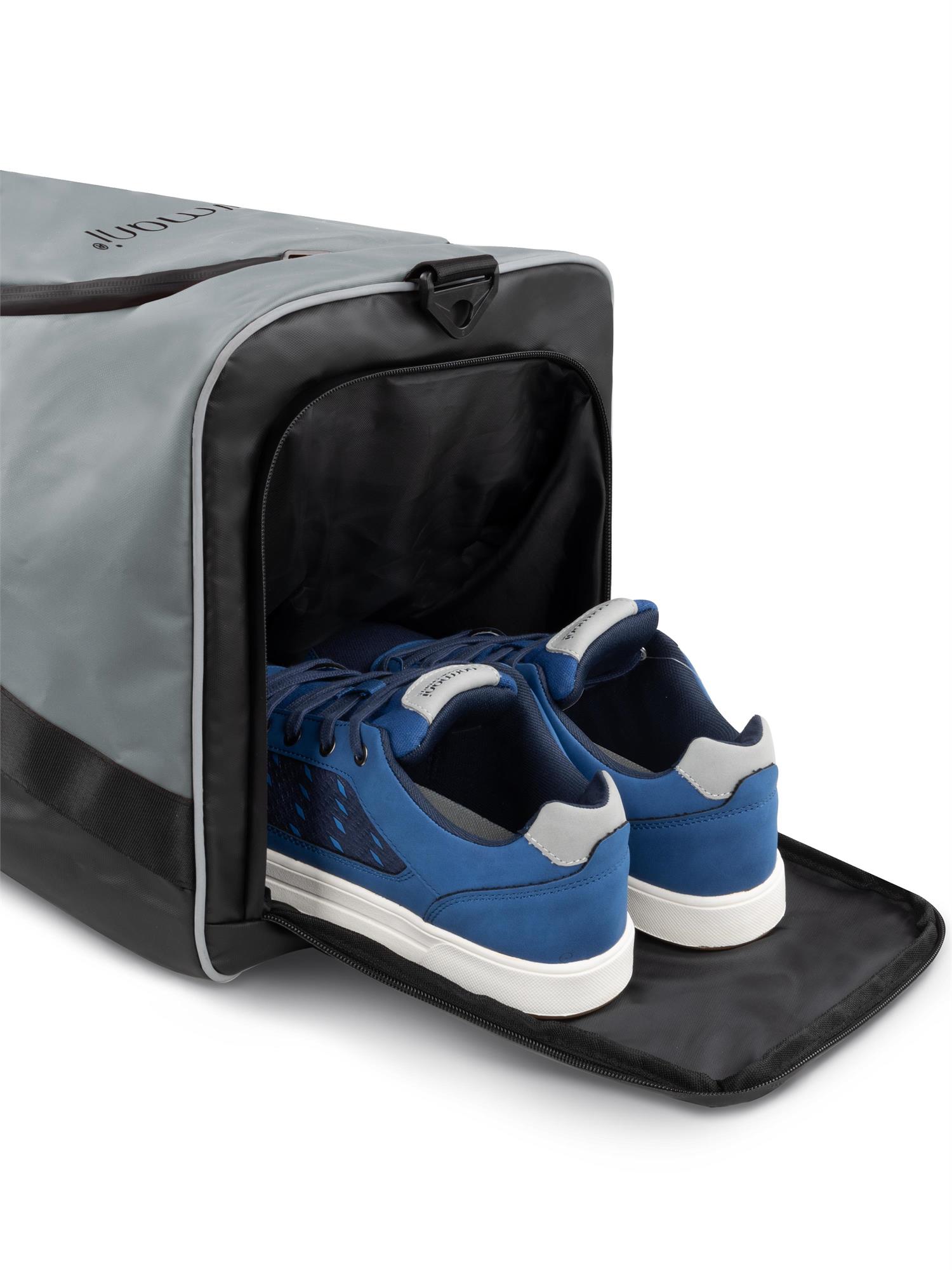 Reisetasche mit Rucksackfunktion und Nassfach / Schuhfach 120 Liter Sporttasche - Bild 20 von 33