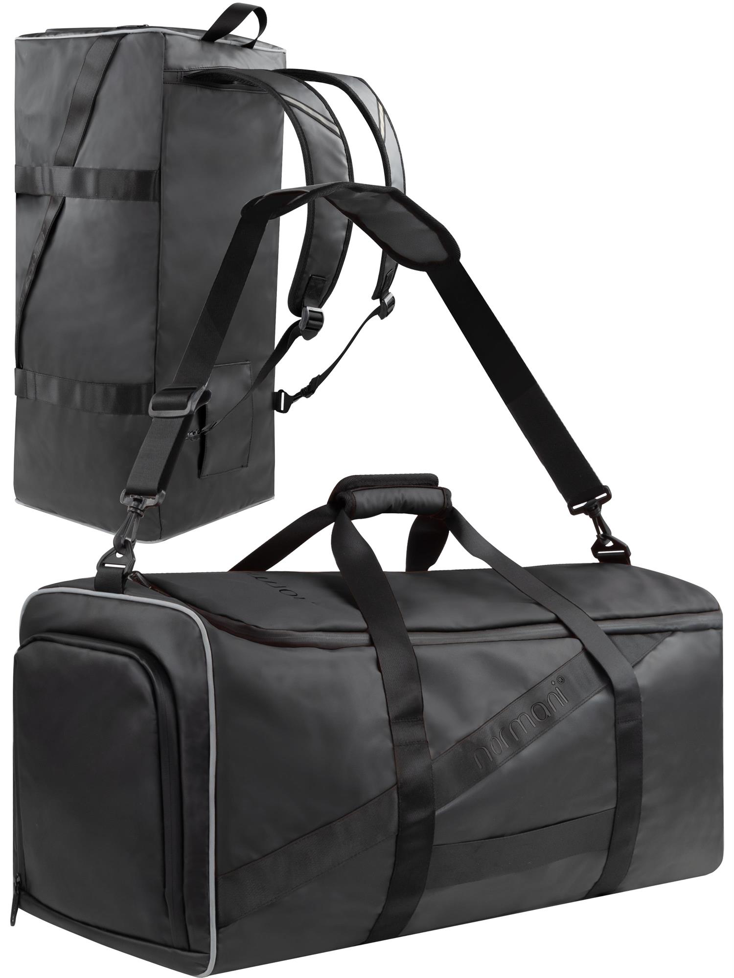 Reisetasche mit Rucksackfunktion und Nassfach / Schuhfach 120 Liter Sporttasche - Bild 2 von 33