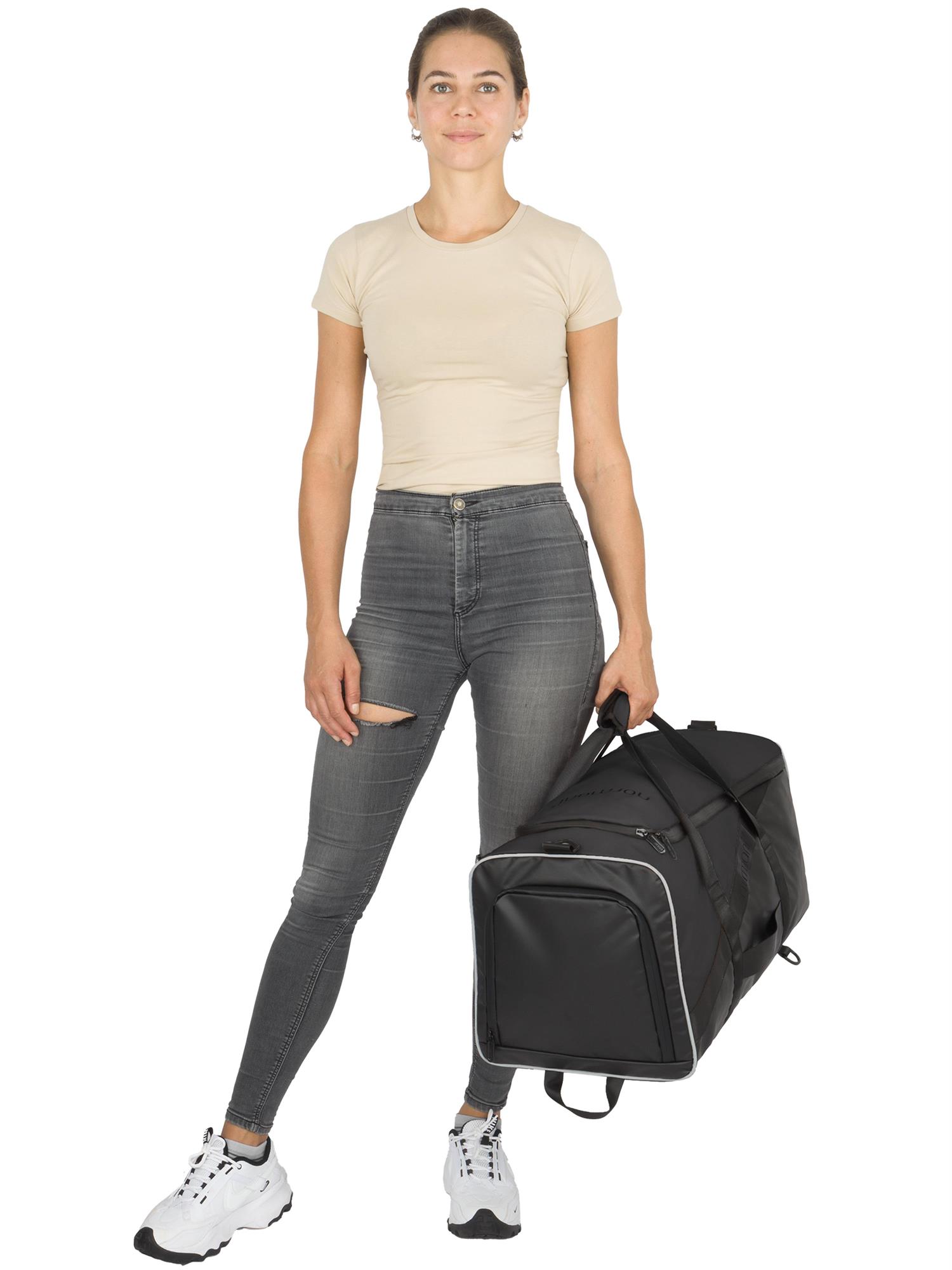 Reisetasche mit Rucksackfunktion und Nassfach / Schuhfach 58 Liter Sporttasche - Bild 51 von 54