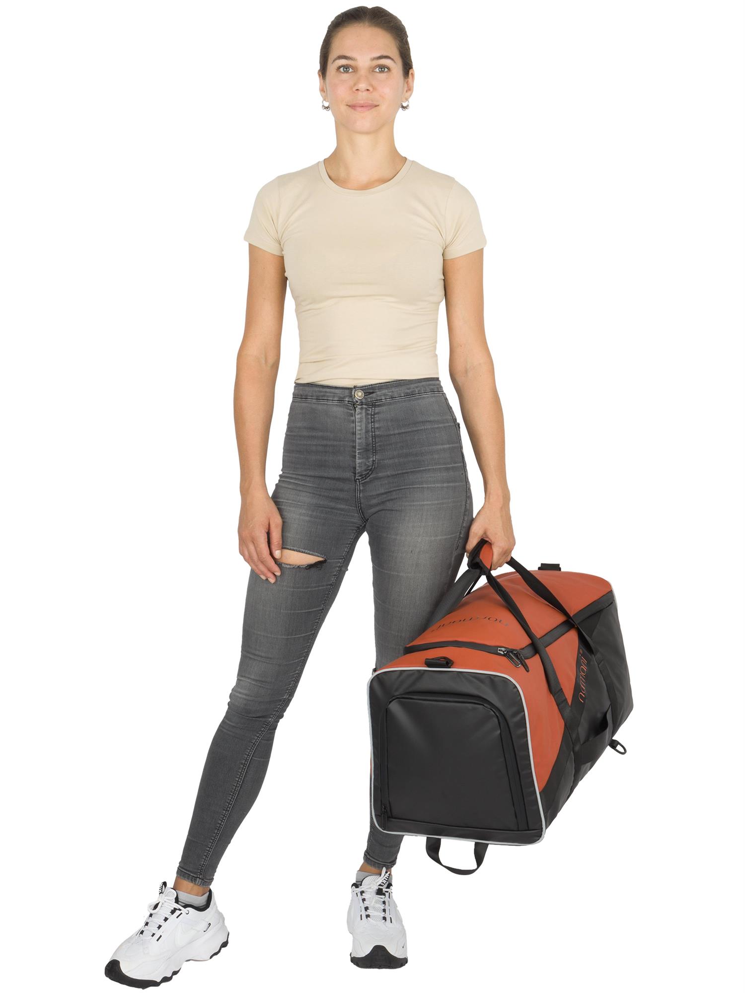 Reisetasche mit Rucksackfunktion und Nassfach / Schuhfach 58 Liter Sporttasche - Bild 29 von 54