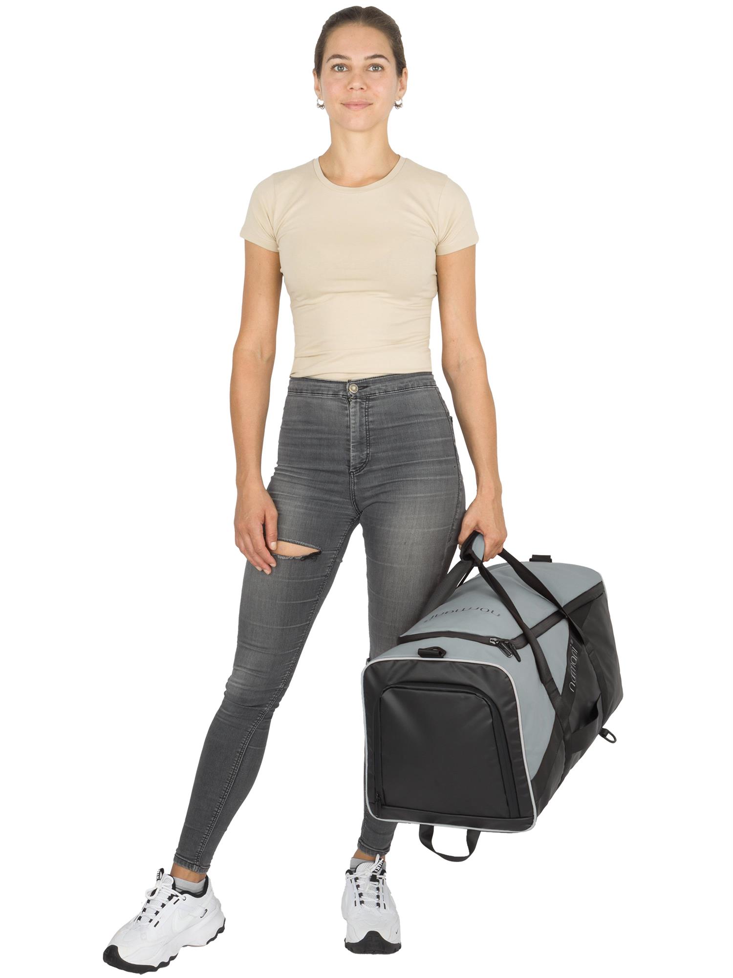 Reisetasche mit Rucksackfunktion und Nassfach / Schuhfach 58 Liter Sporttasche - Bild 6 von 54