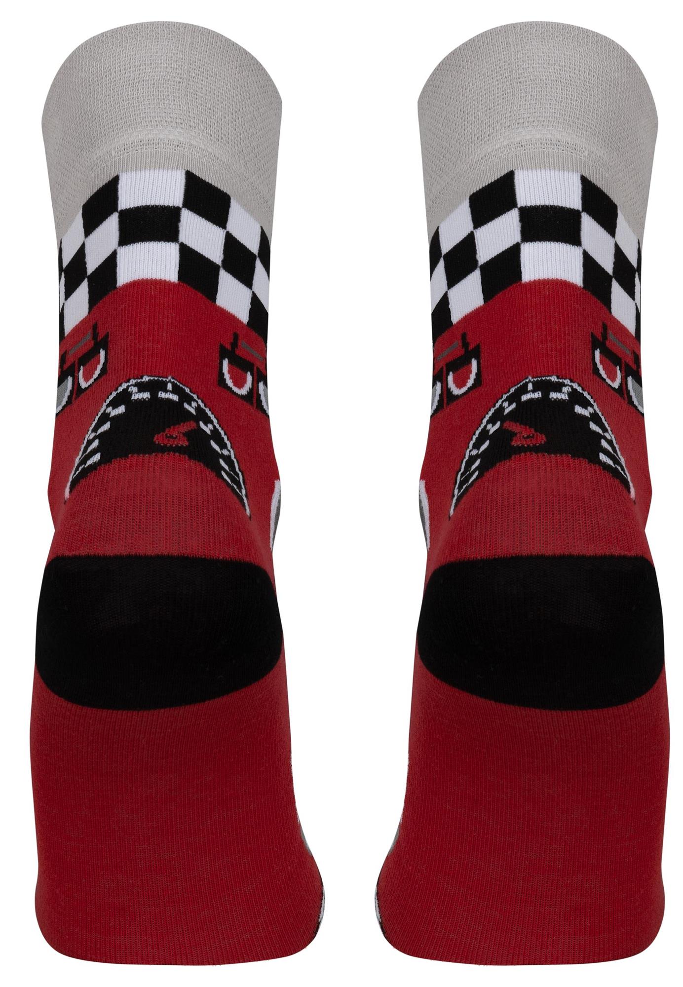Lustige Motiv Socken aus Baumwolle 2 Paar Bunt Spaß Damen Herren Farbfroh - Bild 106 von 137