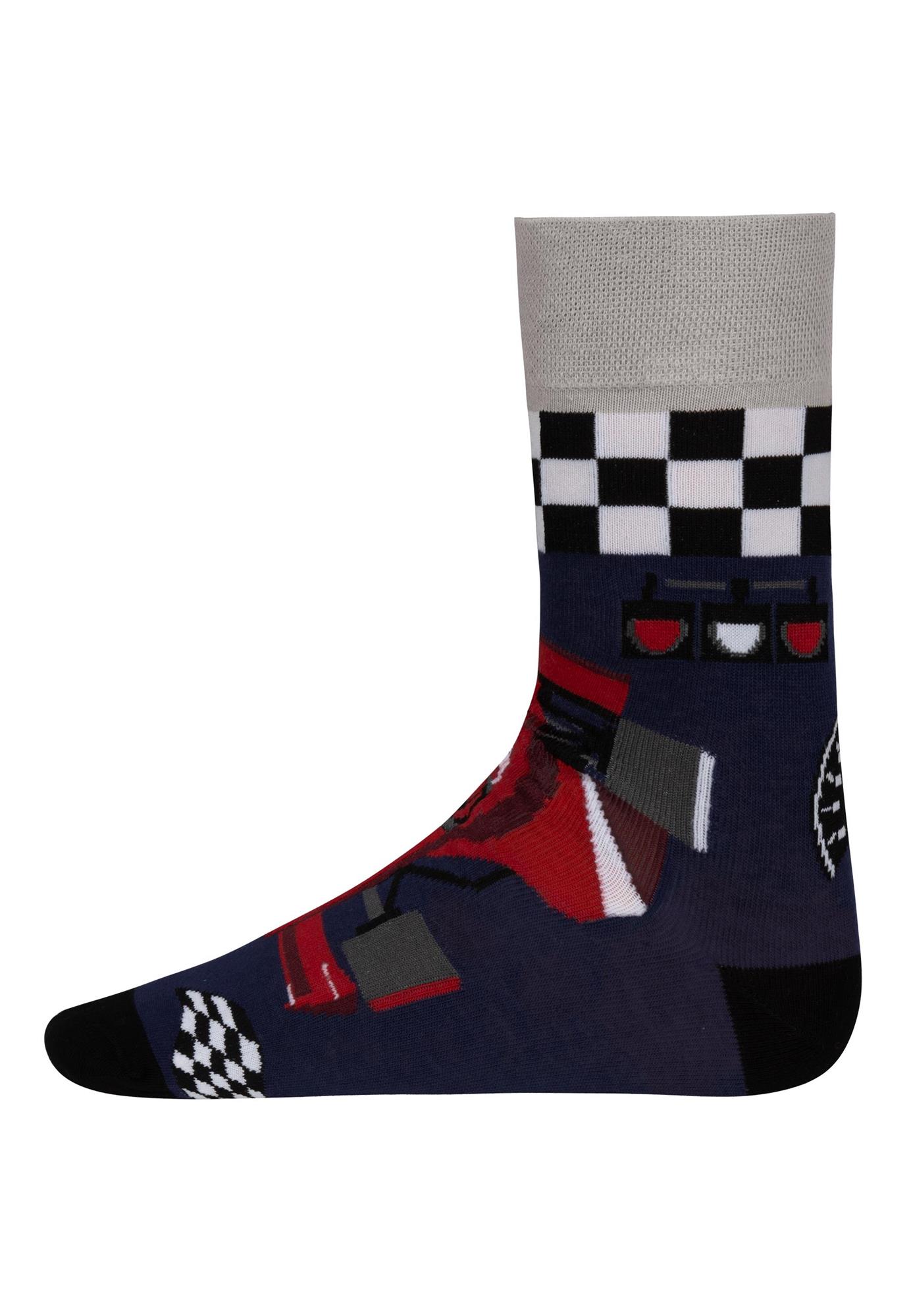 Lustige Motiv Socken aus Baumwolle 2 Paar Bunt Spaß Damen Herren Farbfroh - Bild 109 von 137