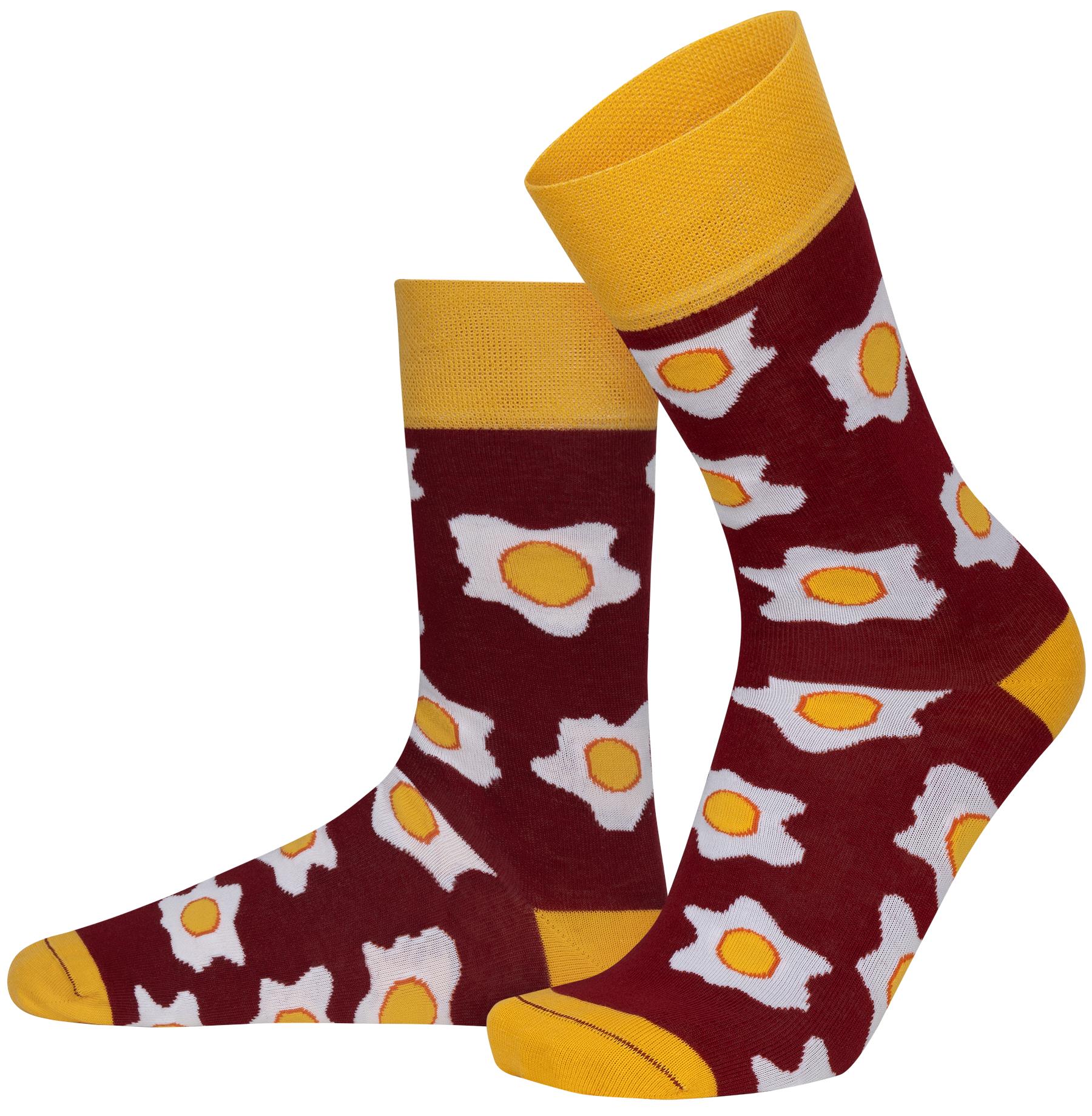 Lustige Motiv Socken aus Baumwolle 2 Paar Bunt Spaß Damen Herren Farbfroh - Bild 124 von 137