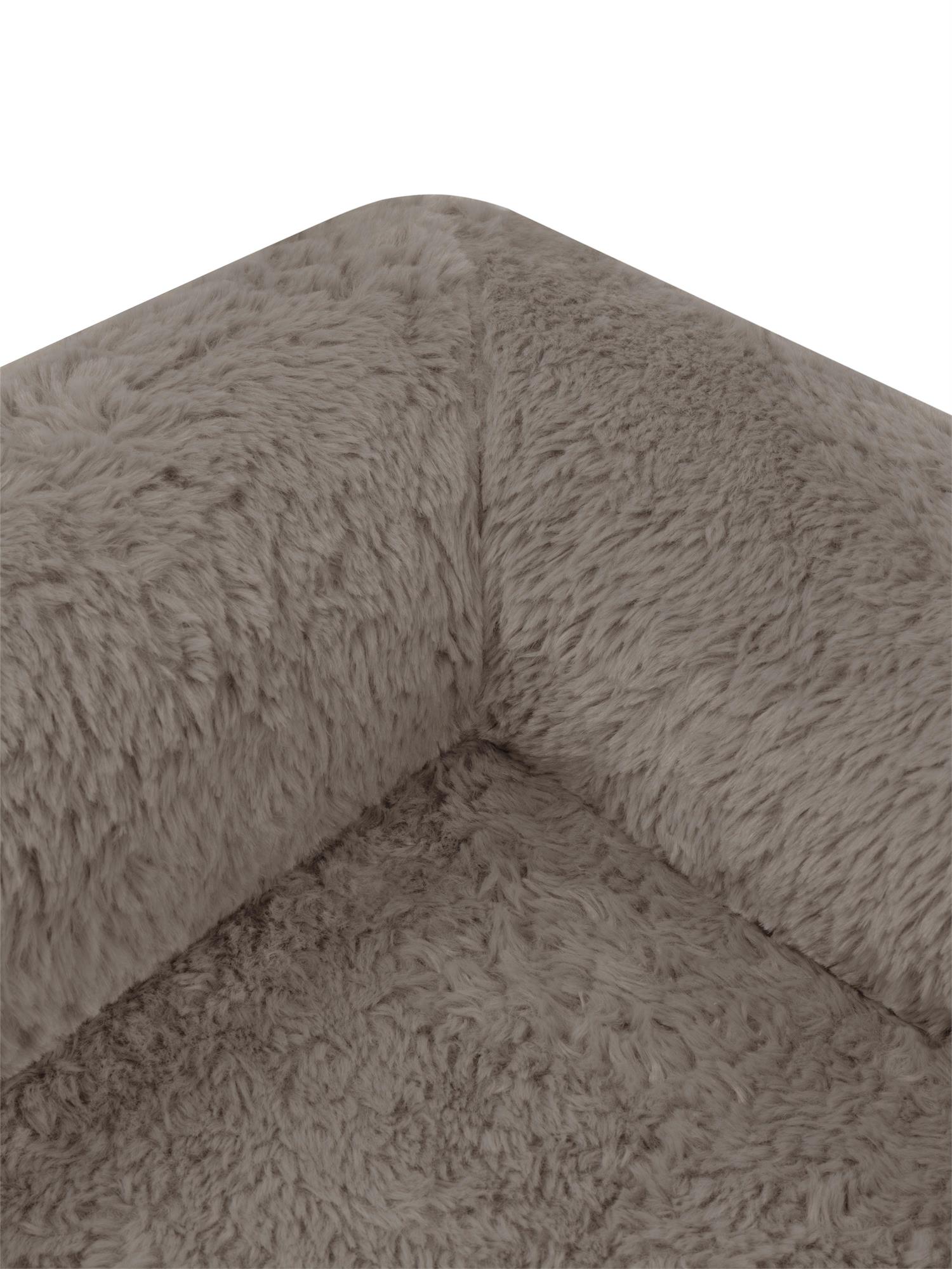 Hundebett ergonomischer Hundekorb - orthopädisches Hundekissen mit hohem Rand