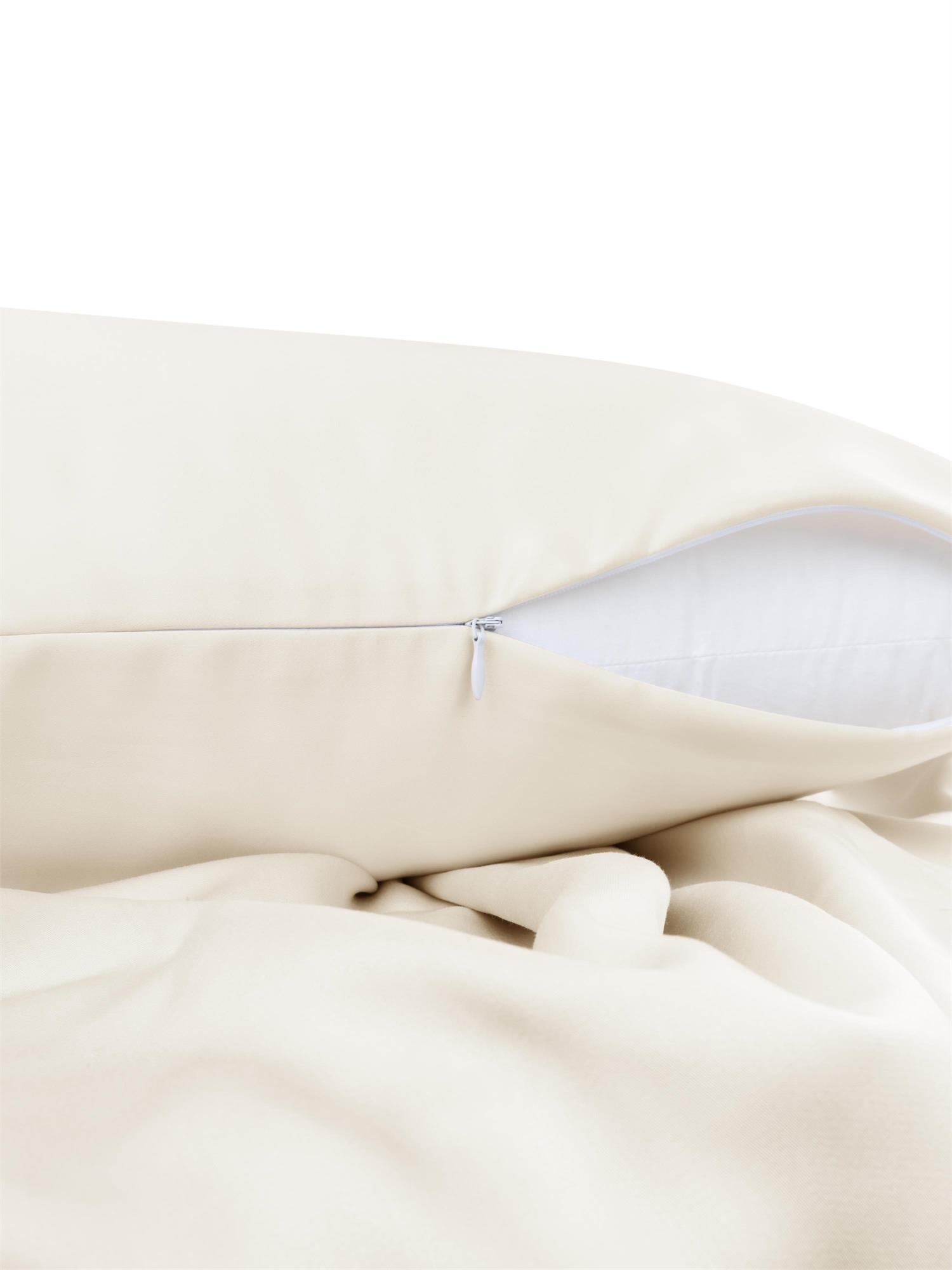 Bettwäsche Decke + Kopfkissen-Bezug aus weicher Viskose Bambus Bettbezug - Bild 21 von 25