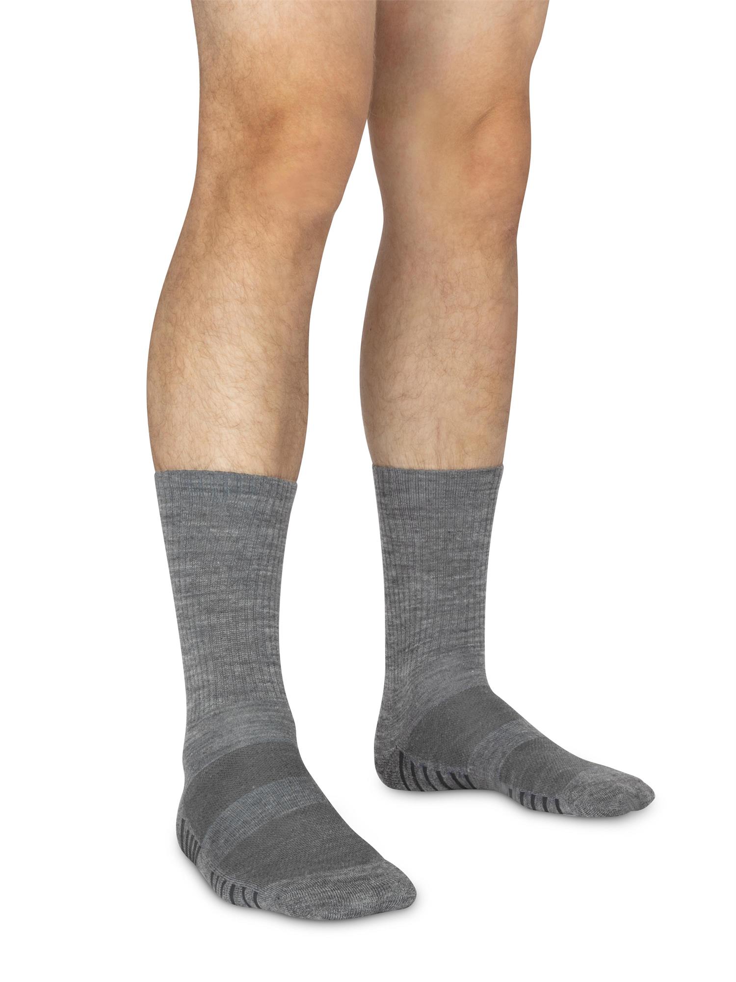 Trekking Wander Socken 4 Paar mit Polstersohle und Komfortbund ohne einschneiden - Bild 28 von 28