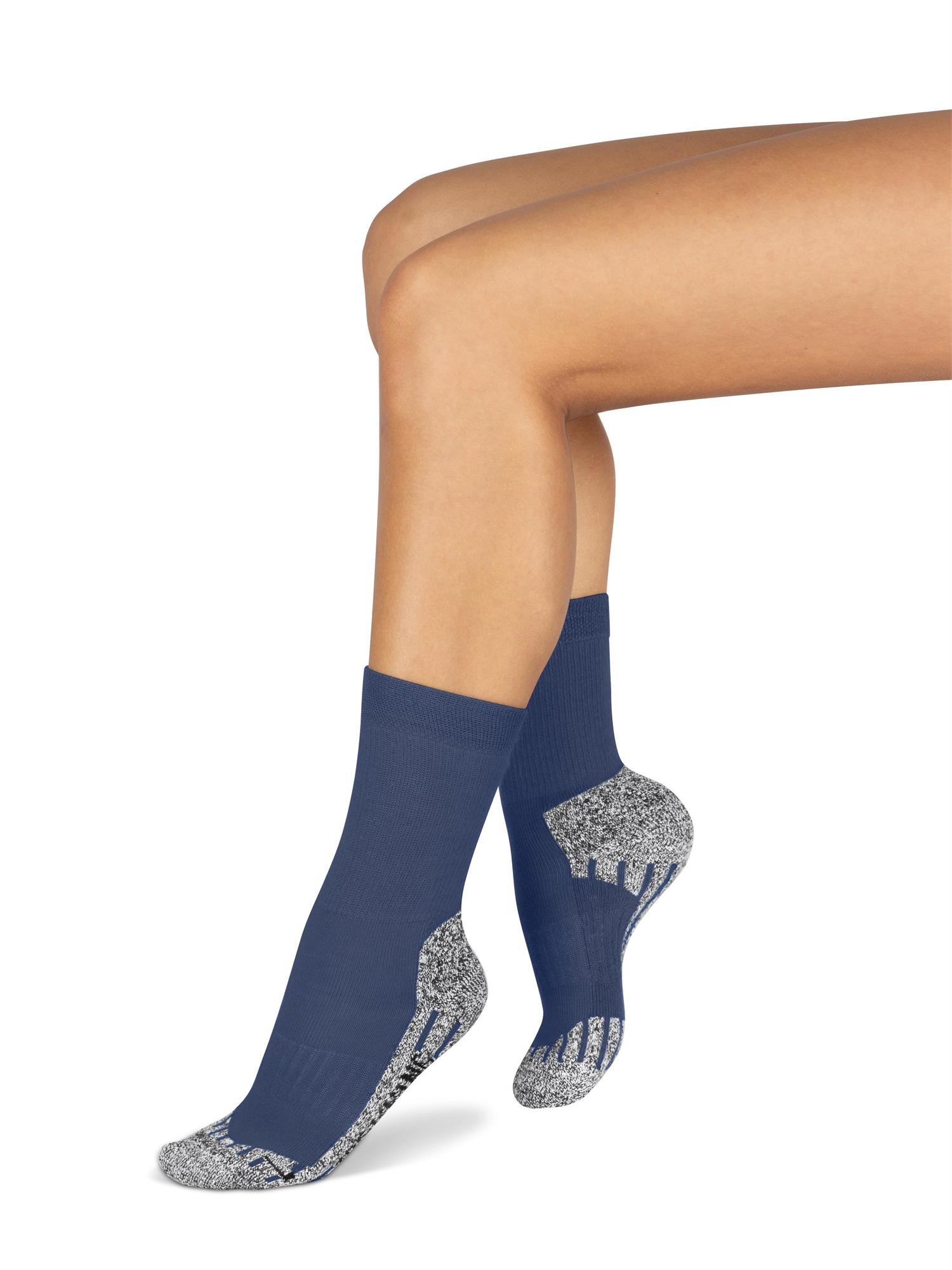 2 Paar Coolmax Trekking-Funktionssocken | Sportsocke | Trekkingsocke | Laufsocke - Bild 16 von 17