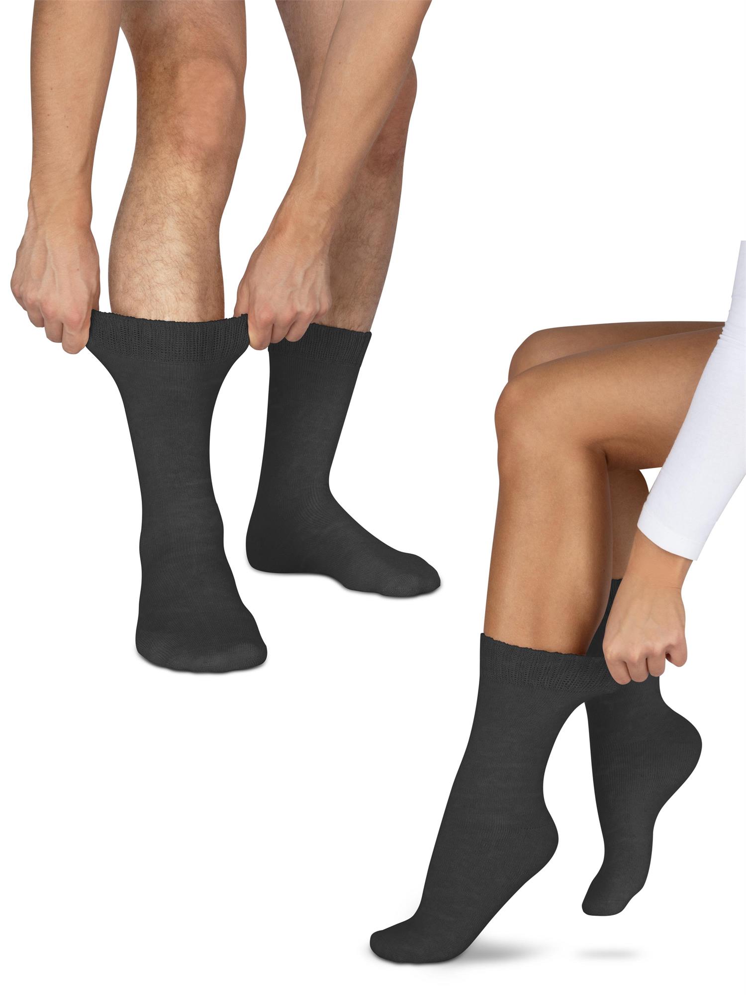 3 Paar Winter Alpaka Vollplüschsocken ohne einschneidenden Gummibund 35 -50 - Bild 6 von 24