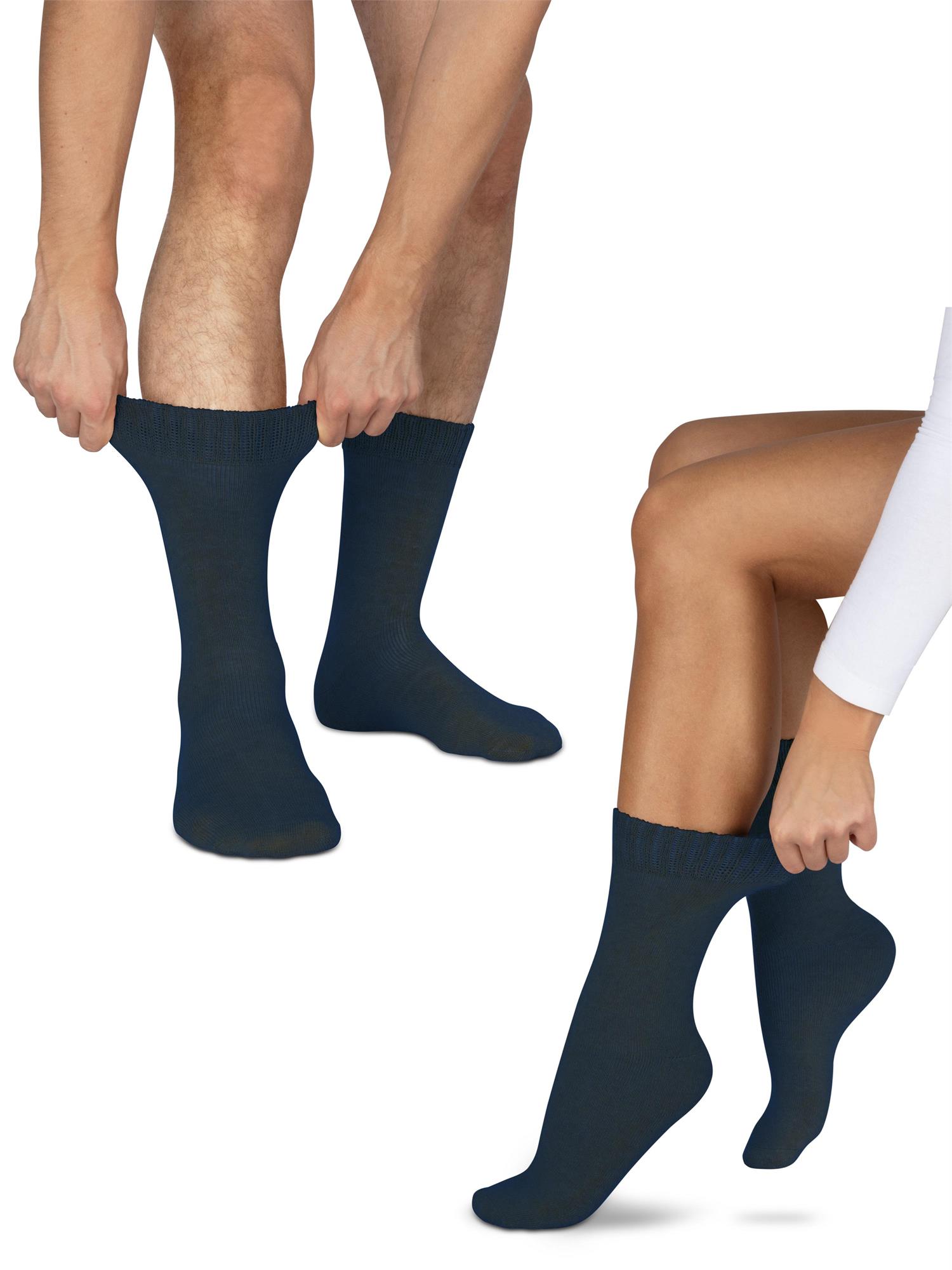 3 Paar Winter Alpaka Vollplüschsocken ohne einschneidenden Gummibund 35 -50 - Bild 7 von 24