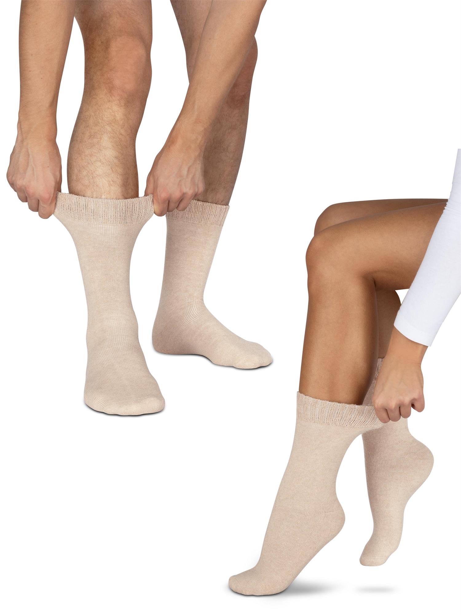 3 Paar Winter Alpaka Vollplüschsocken ohne einschneidenden Gummibund 35 -50 - Bild 24 von 24