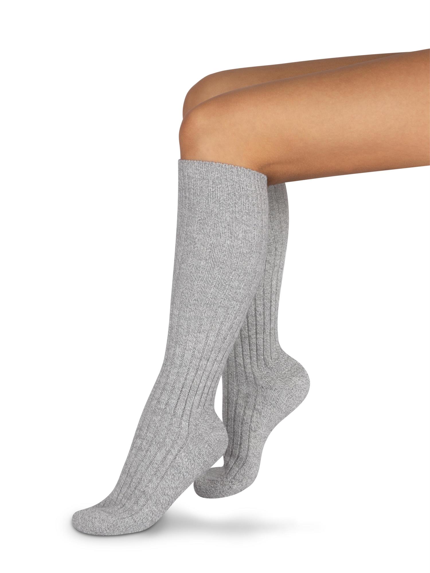 3 Paar Norweger-Kniestrümpfe aus Schafwolle mit Frotteeverstärkung - Bild 10 von 11