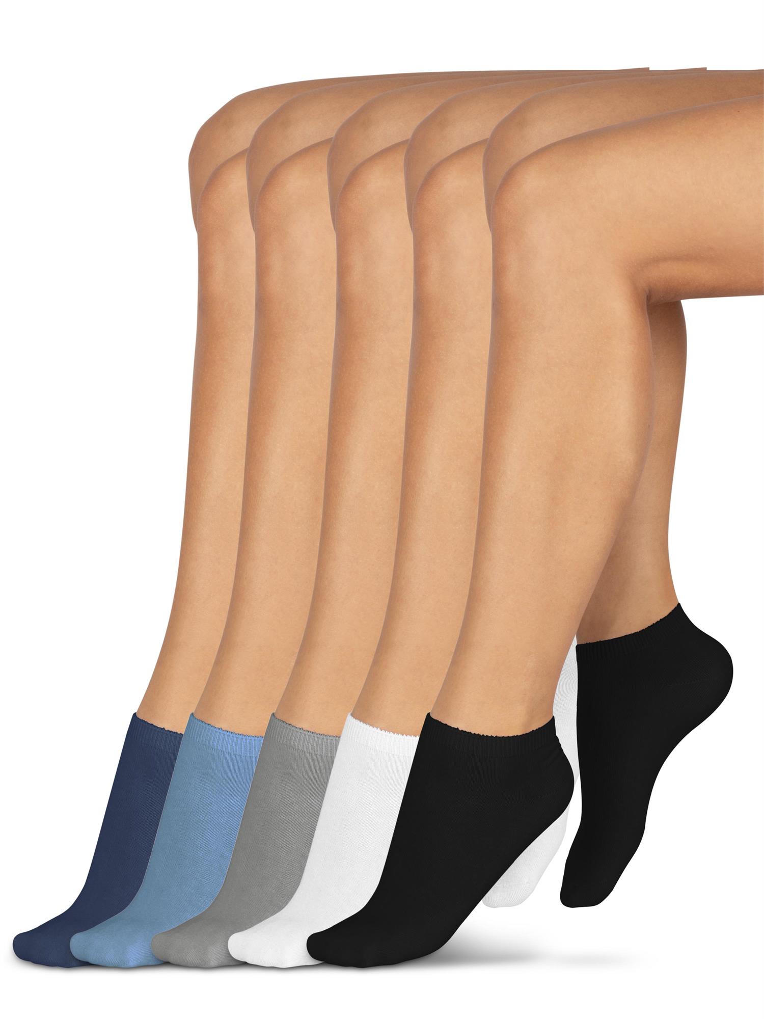 10 Paar normani® American Sneaker Socken Sneaker Freizeit socken Gr.35-50 - Bild 35 von 41