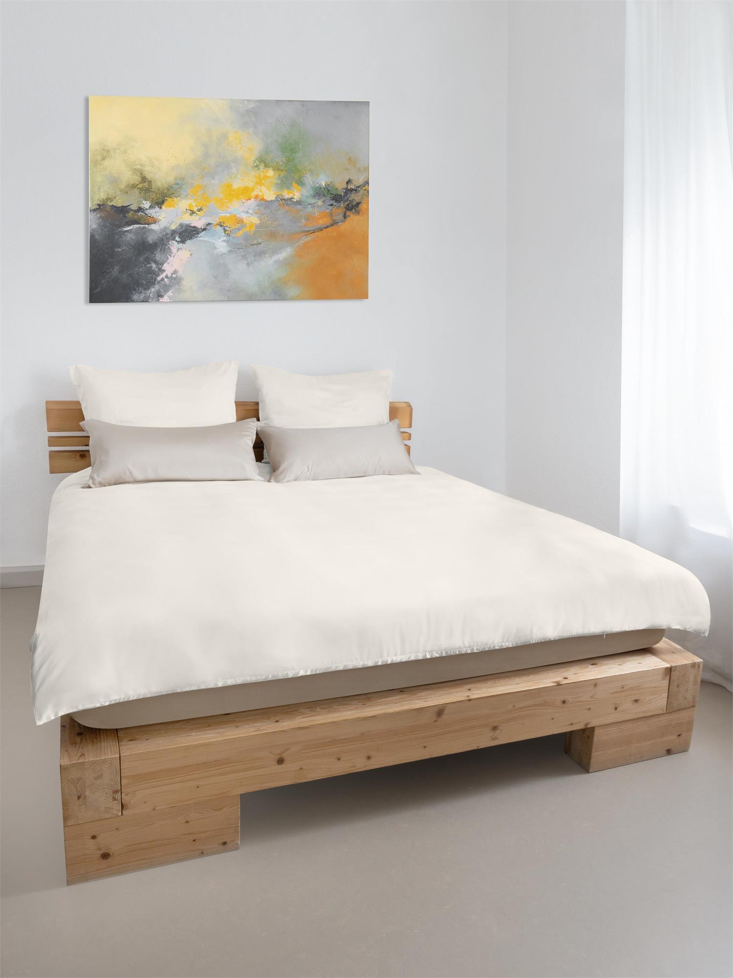 Bettwäsche Decke + Kopfkissen-Bezug aus weicher Viskose Bambus Bettbezug - Bild 24 von 25