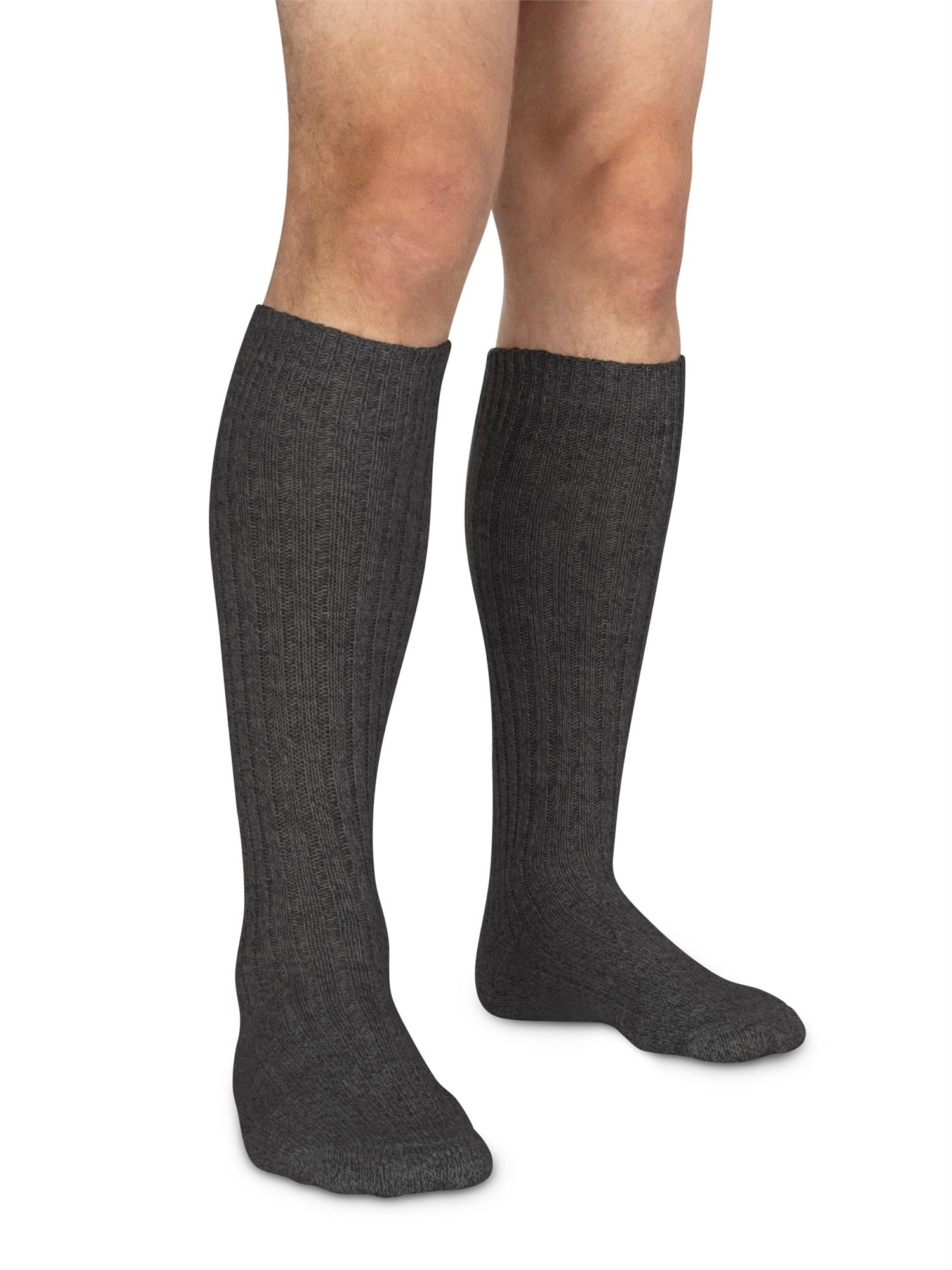 3Paar 100% Schafwoll Kniestrümpfe für Damen und Herren Extrem Warm &amp;Stabil 35 50