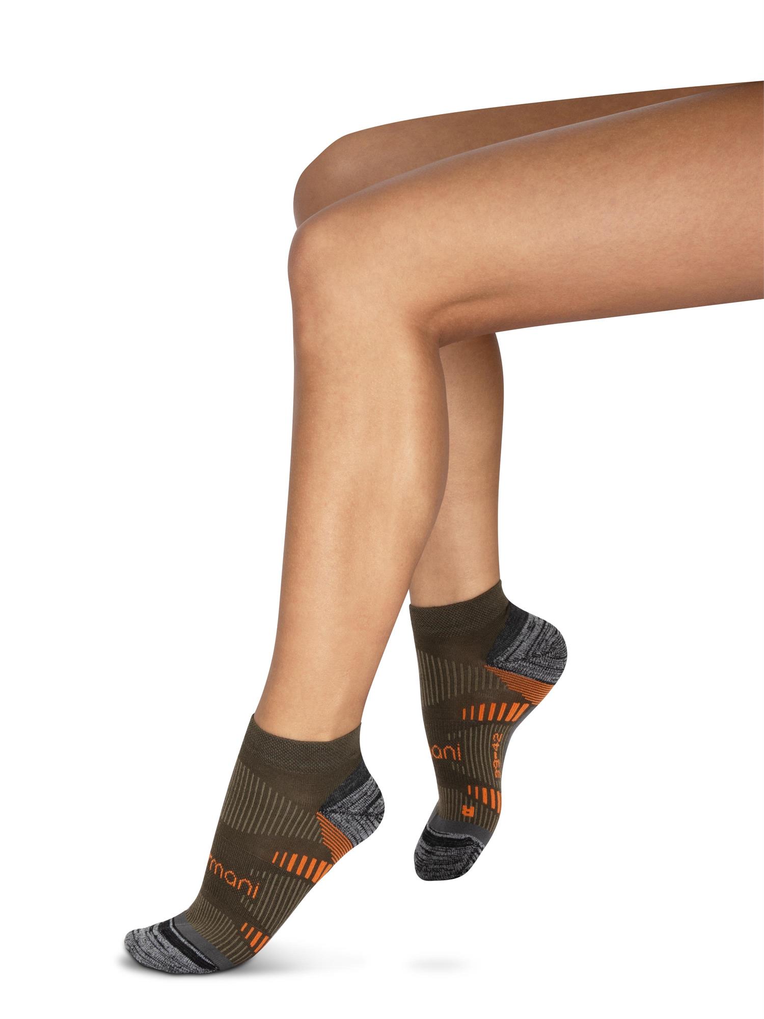 2 Paar Sneaker Socken Trekkingssneaker Wandersneaker aus Merinowolle Unisex - Bild 14 von 15