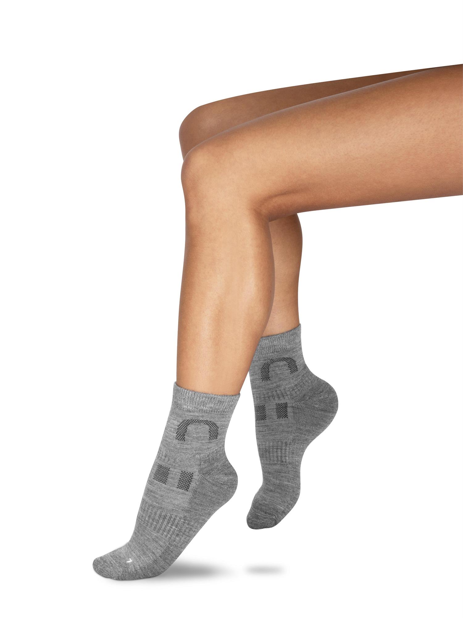 2 Paar Merino-Kurzschaft Trekking Outdoor Angeln kurze Socken (Merinowolle) - Bild 10 von 11